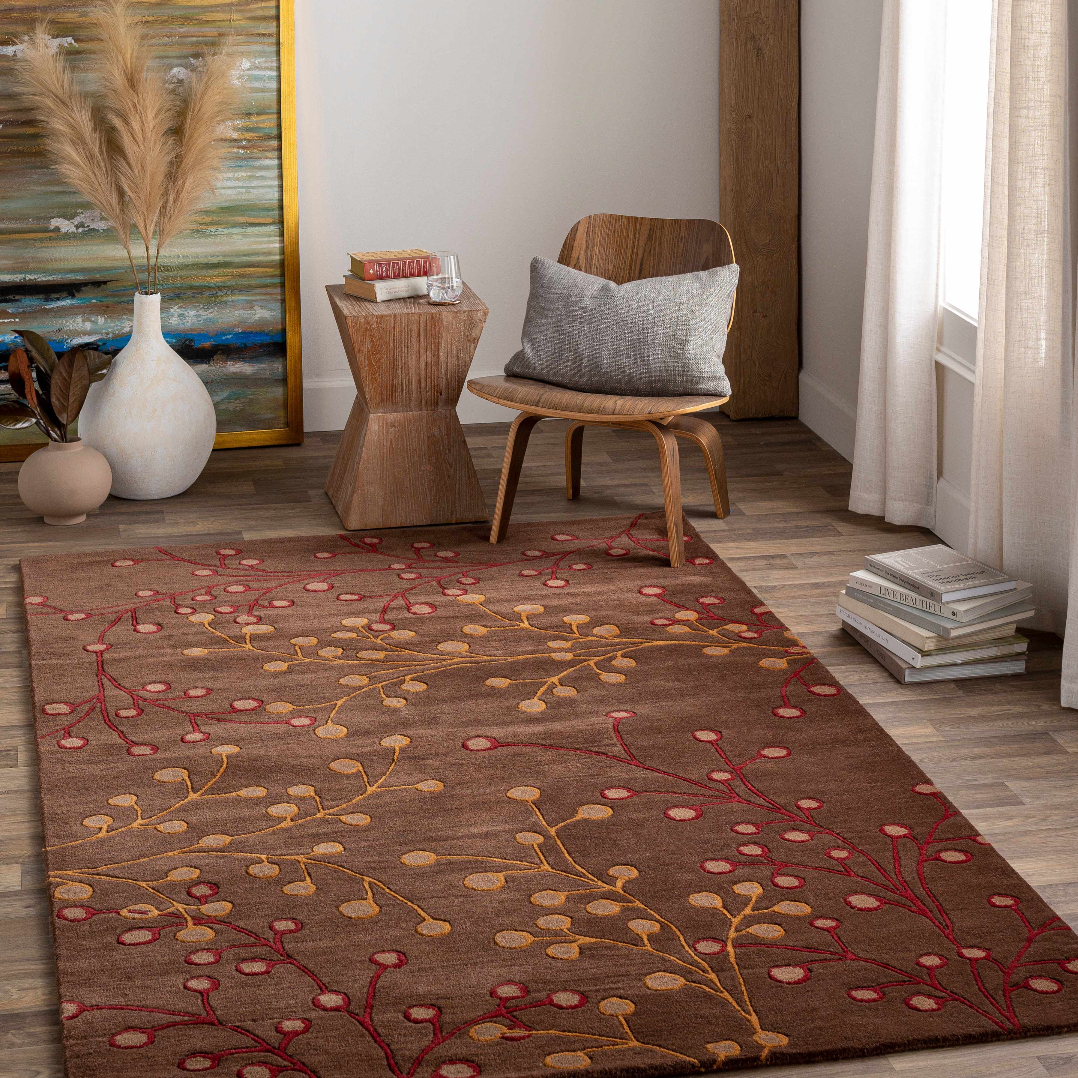 Brown Elsu Area Rug - Clearance - Image 2