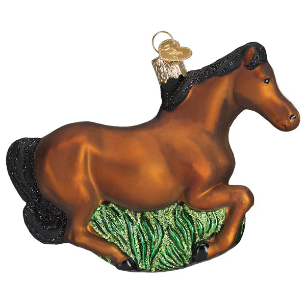 Brown Mustang Ornament - Image 3