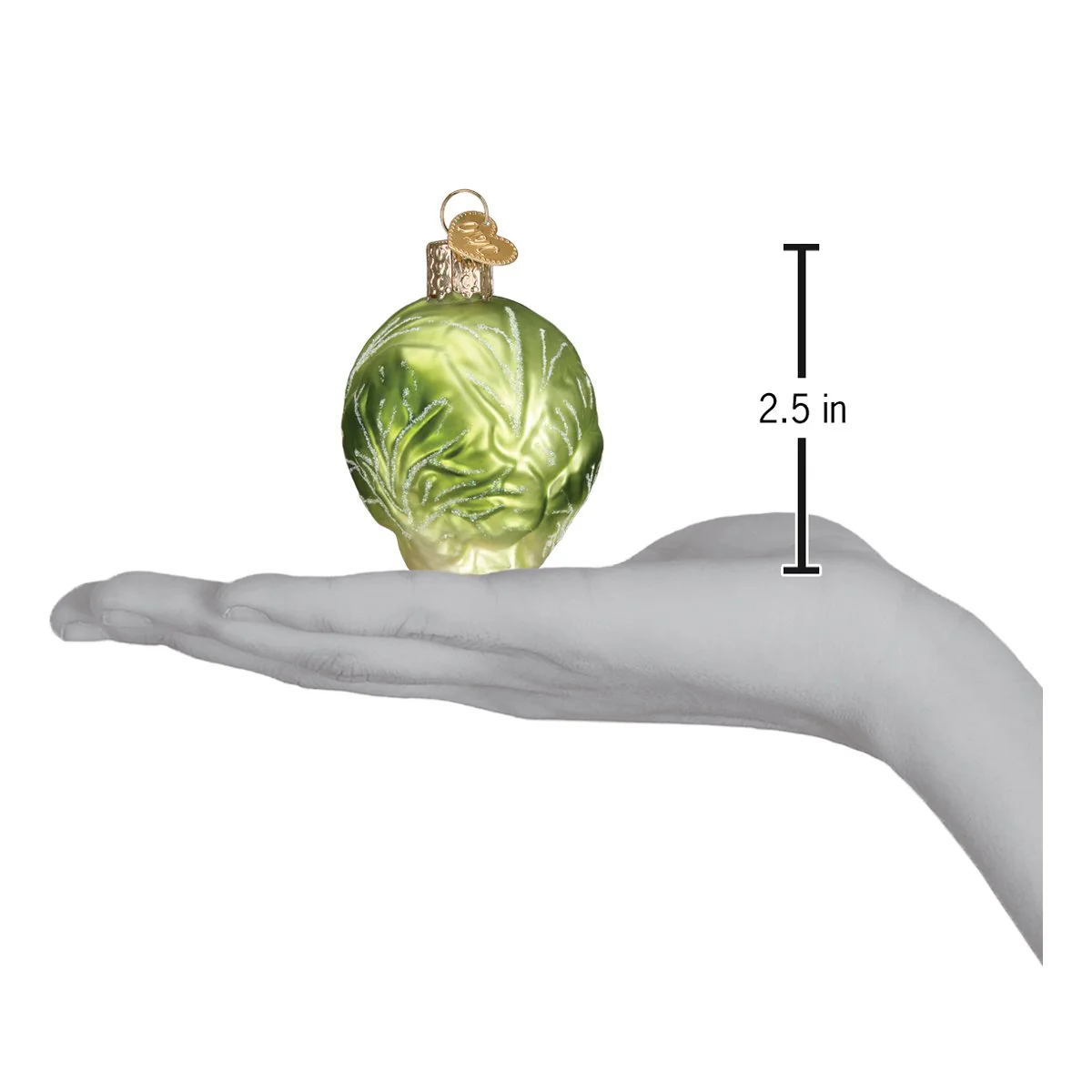 Brussel Sprout Ornament 2.5x2x2 Inches - Image 5