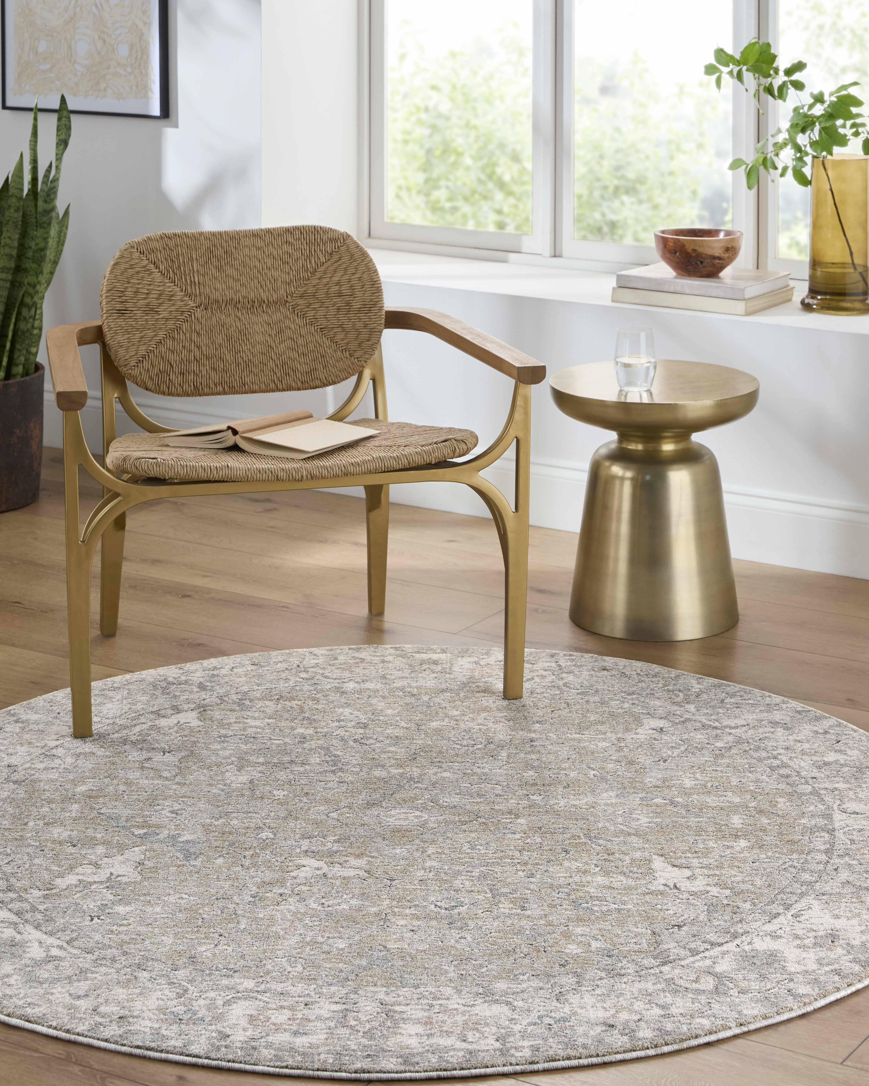 Brynja Cream Area Rug - Image 2