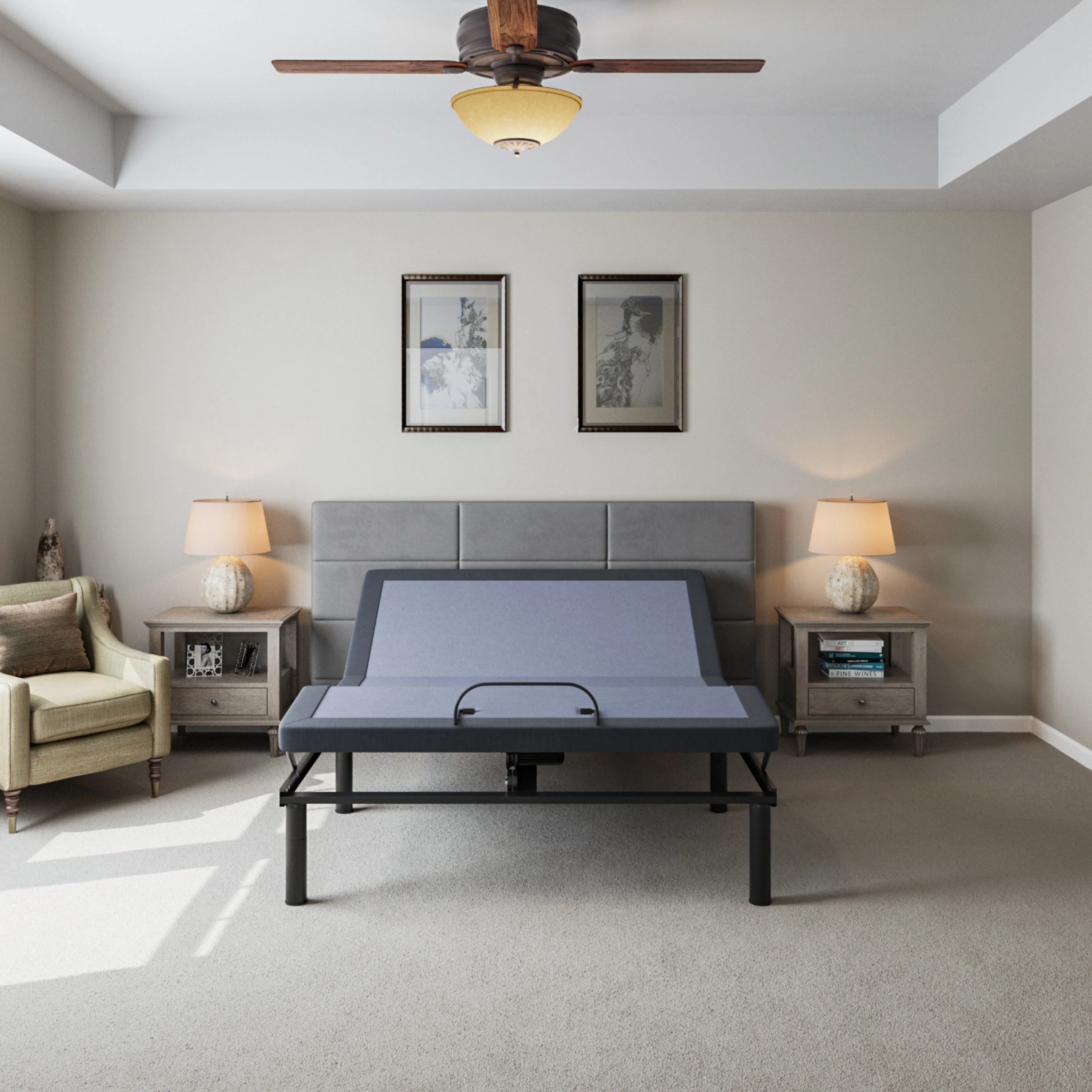 BT2000 Full Adjustable Bed Base With Full-Range Positions Adjustment - Image 2