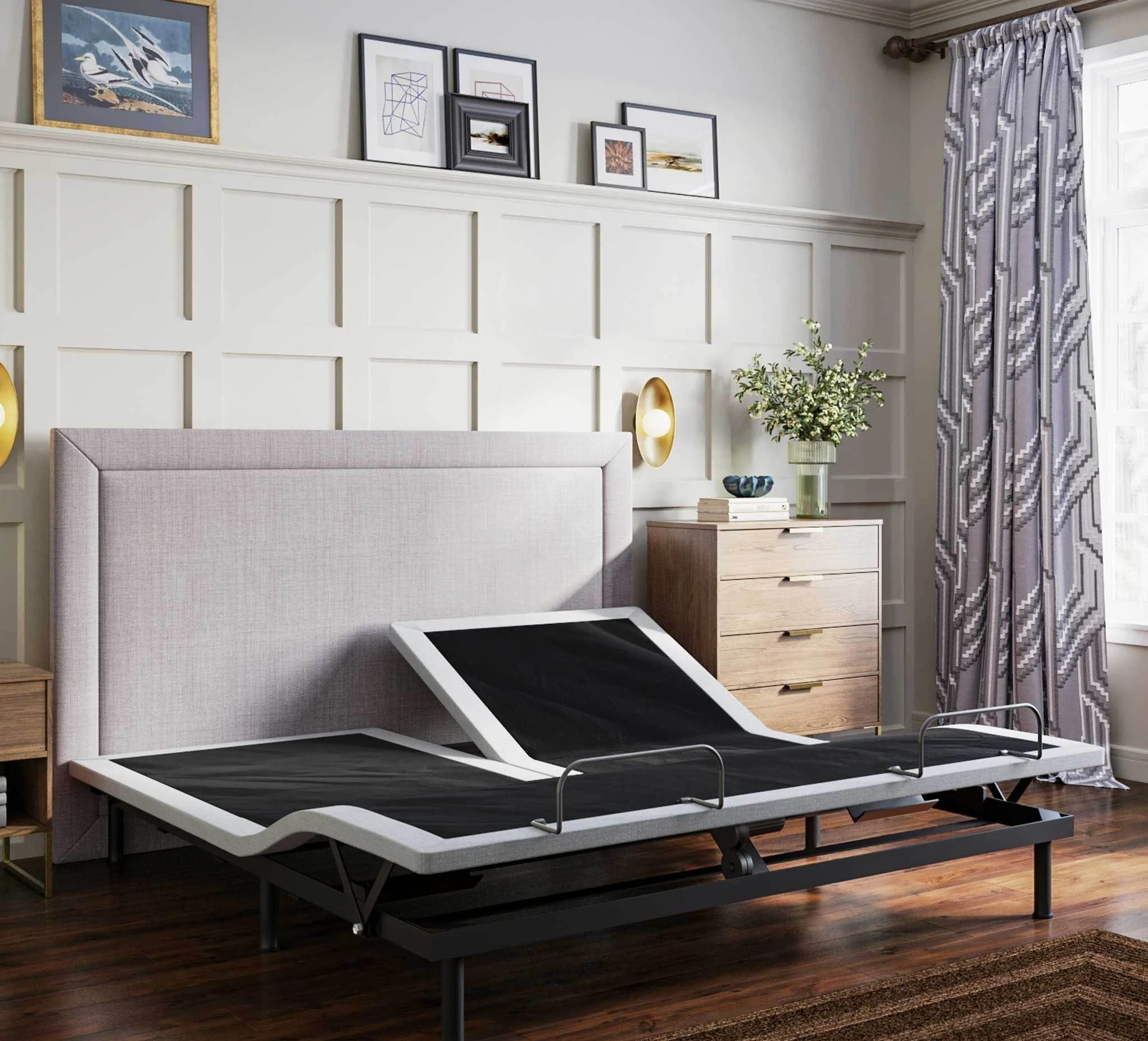 BTX4 Split Top Queen Adjustable Bed Base With Head and Foot Position Adjustment - Image 3