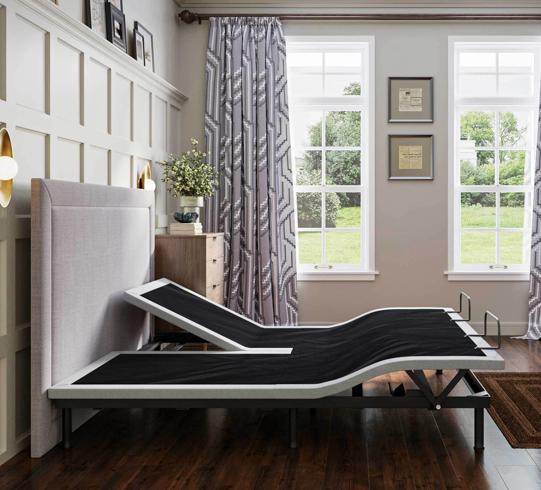 BTX4 Split Top Queen Adjustable Bed Base With Head and Foot Position Adjustment - Image 4