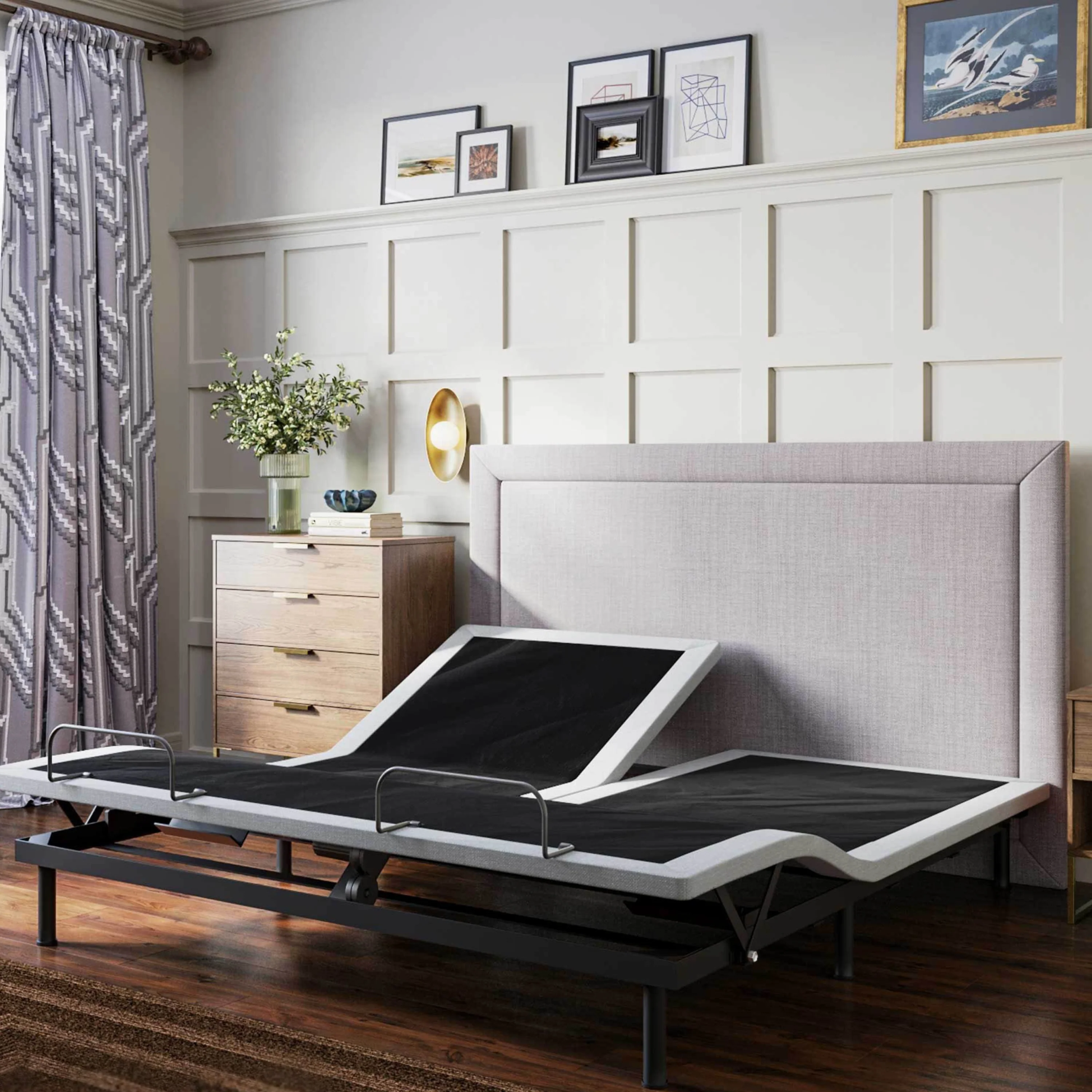 BTX4 Split Top Queen Adjustable Bed Base With Head and Foot Position Adjustment - Image 5