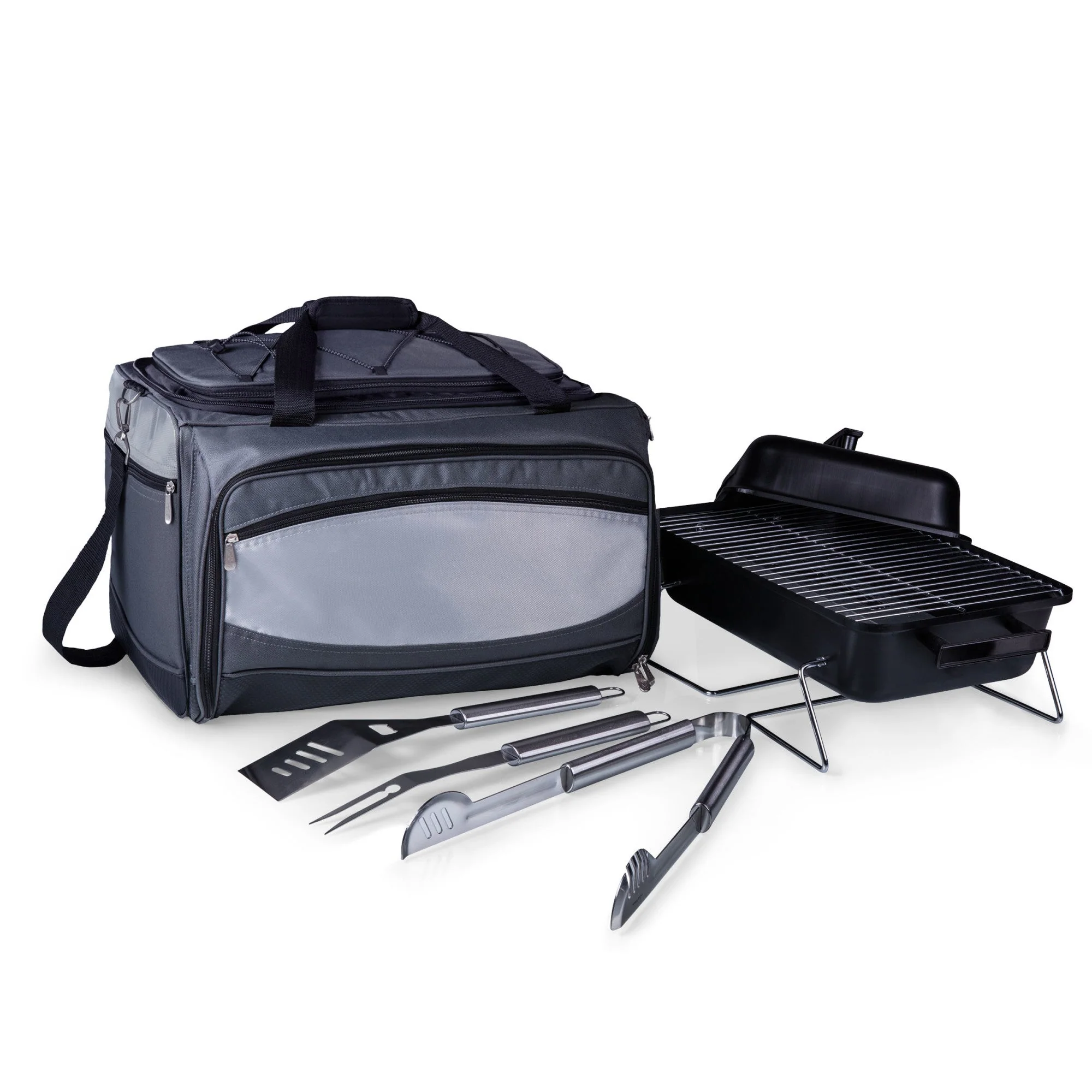 Buccaneer Portable Charcoal Grill & Cooler Tote - Image 3
