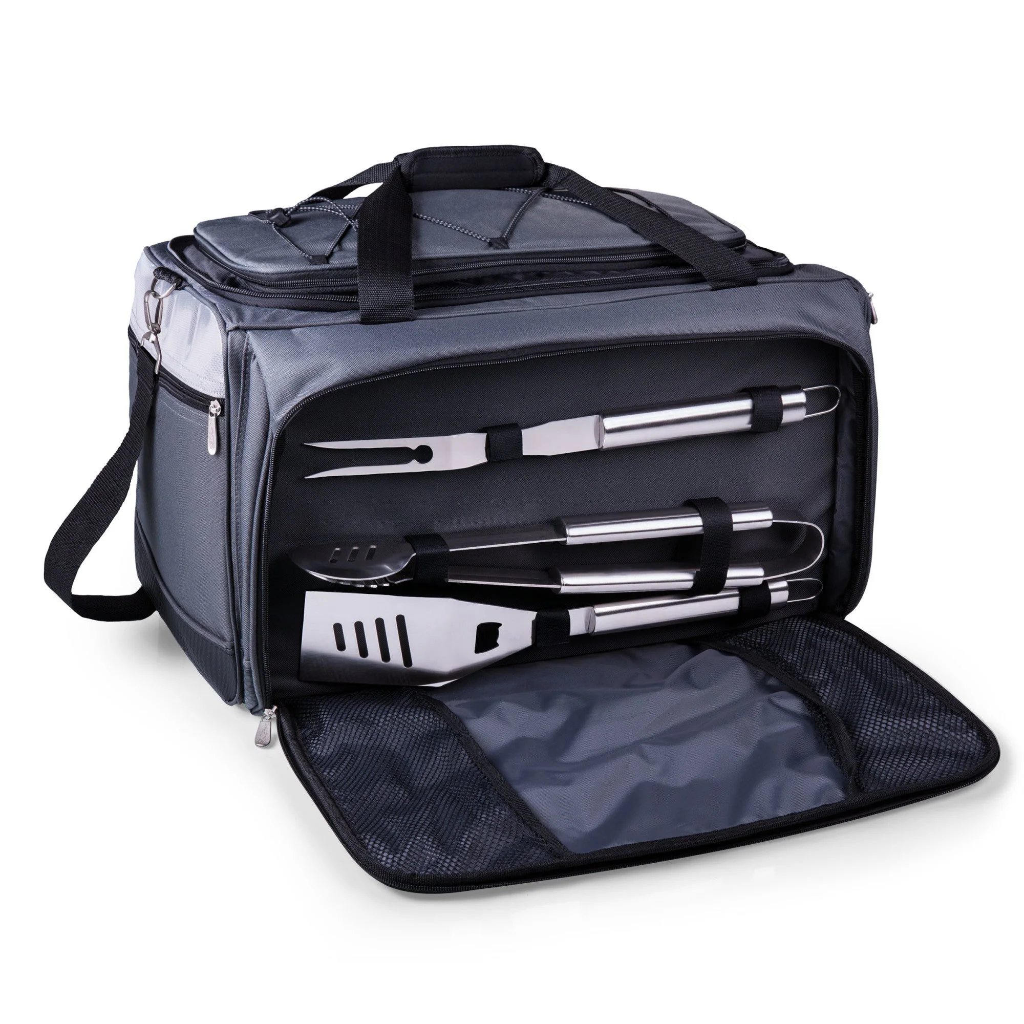 Buccaneer Portable Charcoal Grill & Cooler Tote - Image 5