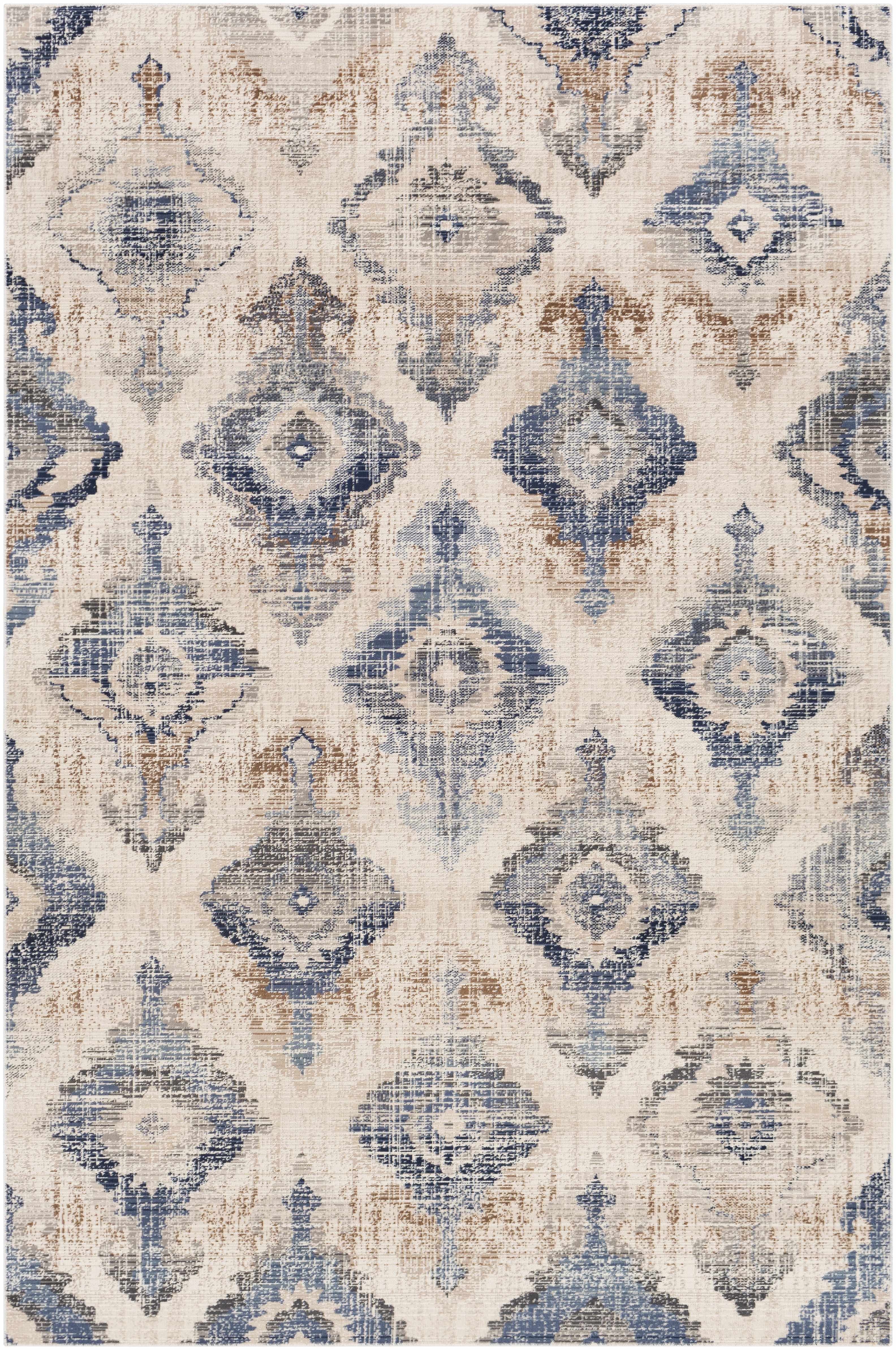 Buckner Blue Ikat Rug - Clearance - Image 11
