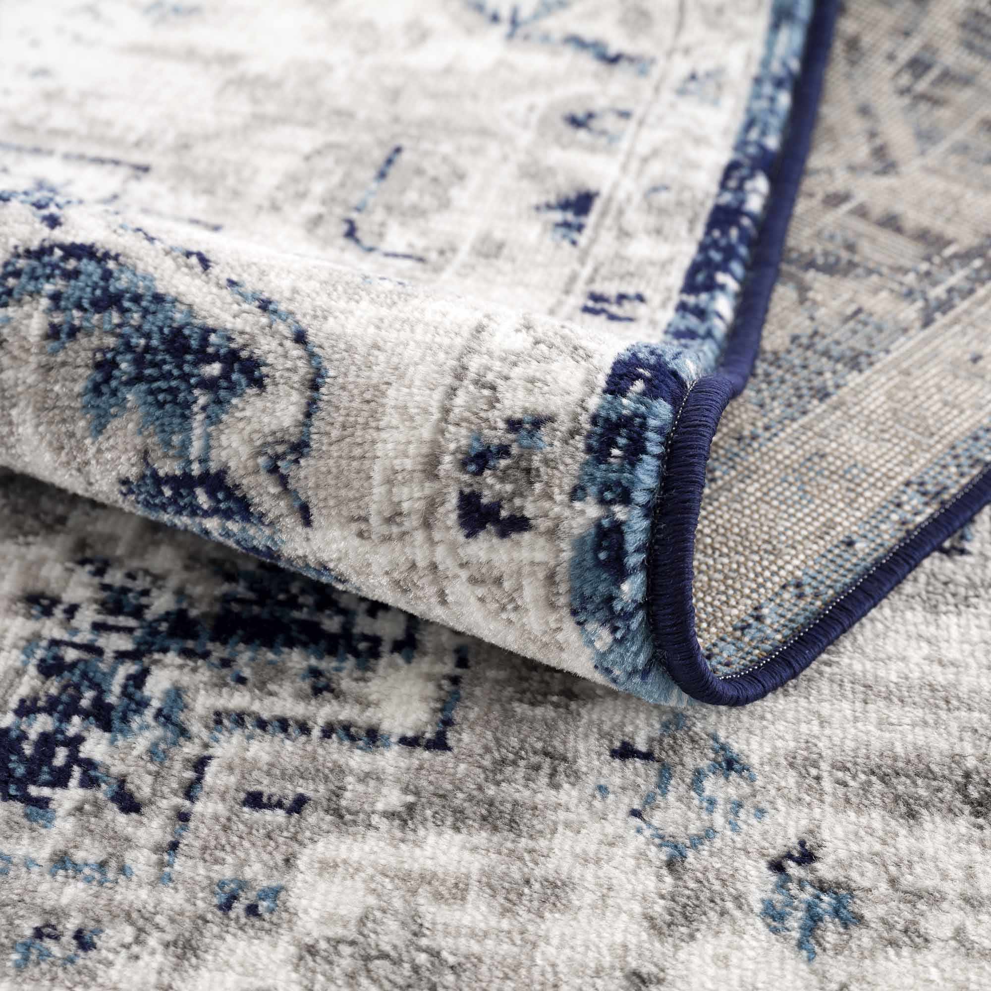 Buenaventura Navy Area Rug - Clearance - Image 16