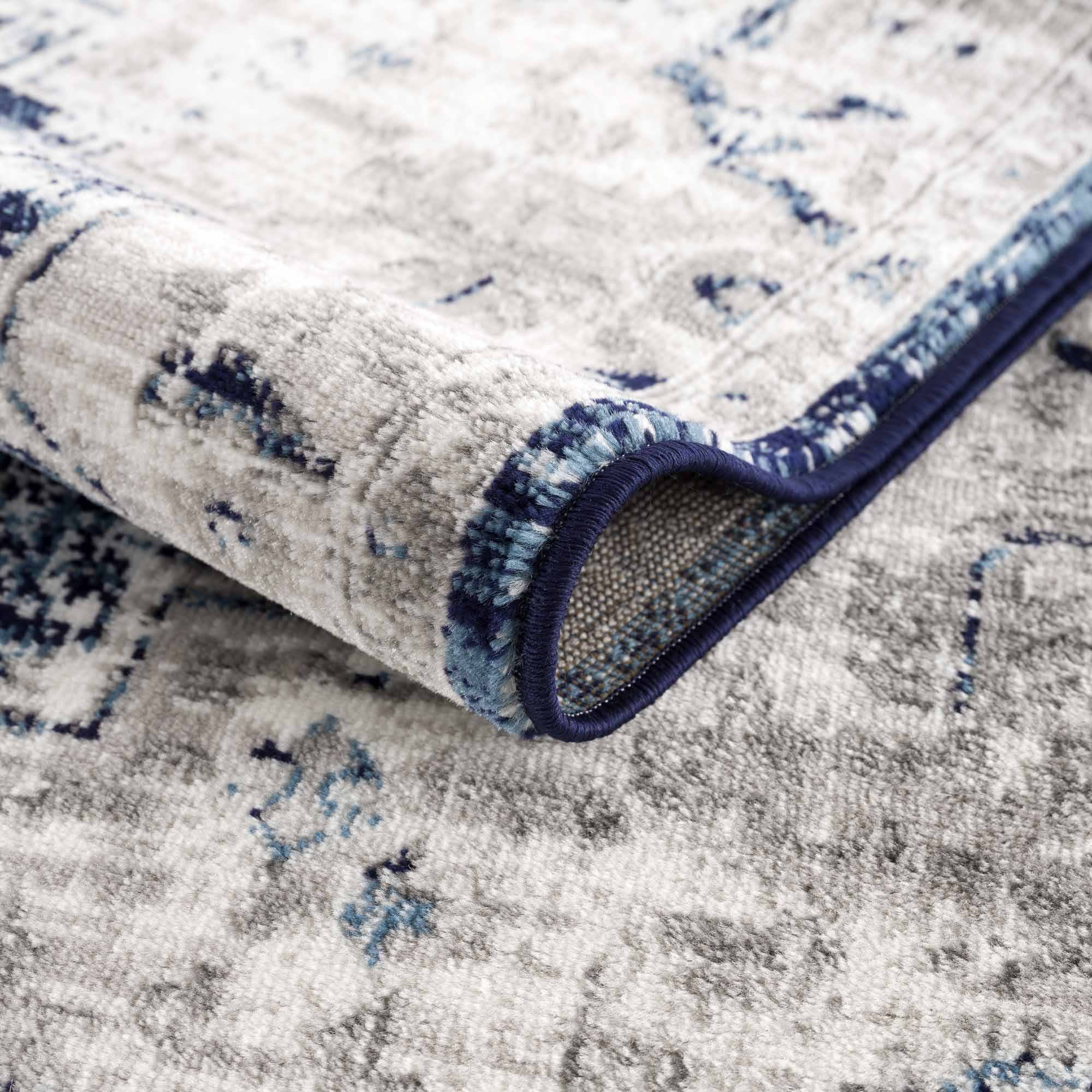 Buenaventura Navy Area Rug - Clearance - Image 17