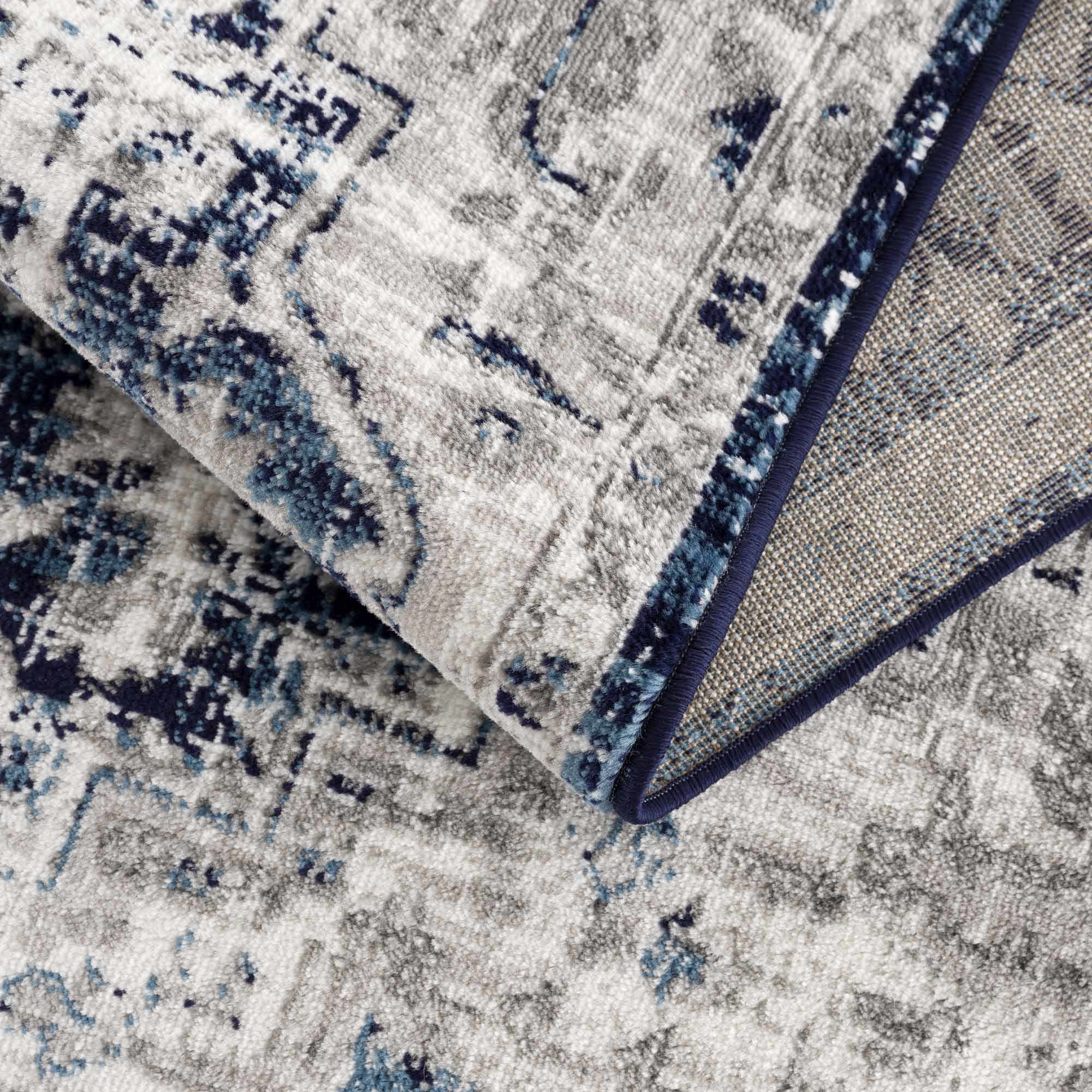 Buenaventura Navy Area Rug - Clearance - Image 6