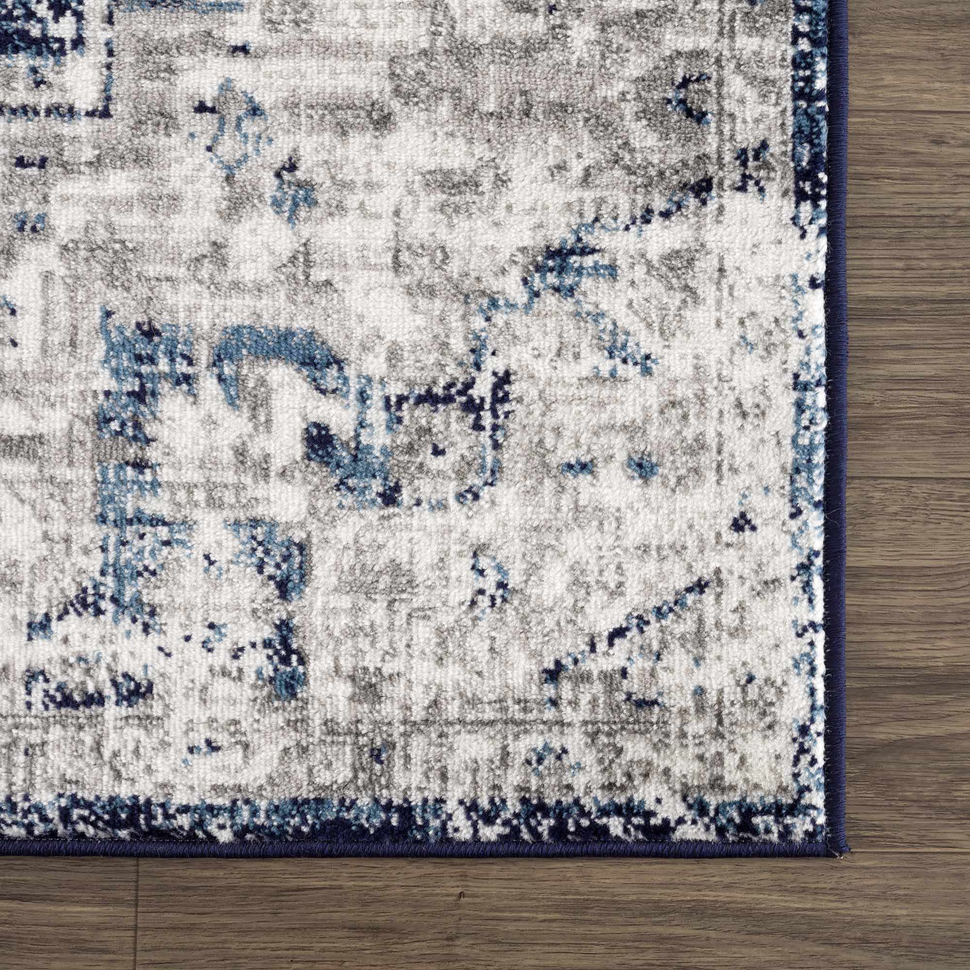 Buenaventura Navy Area Rug - Clearance - Image 8