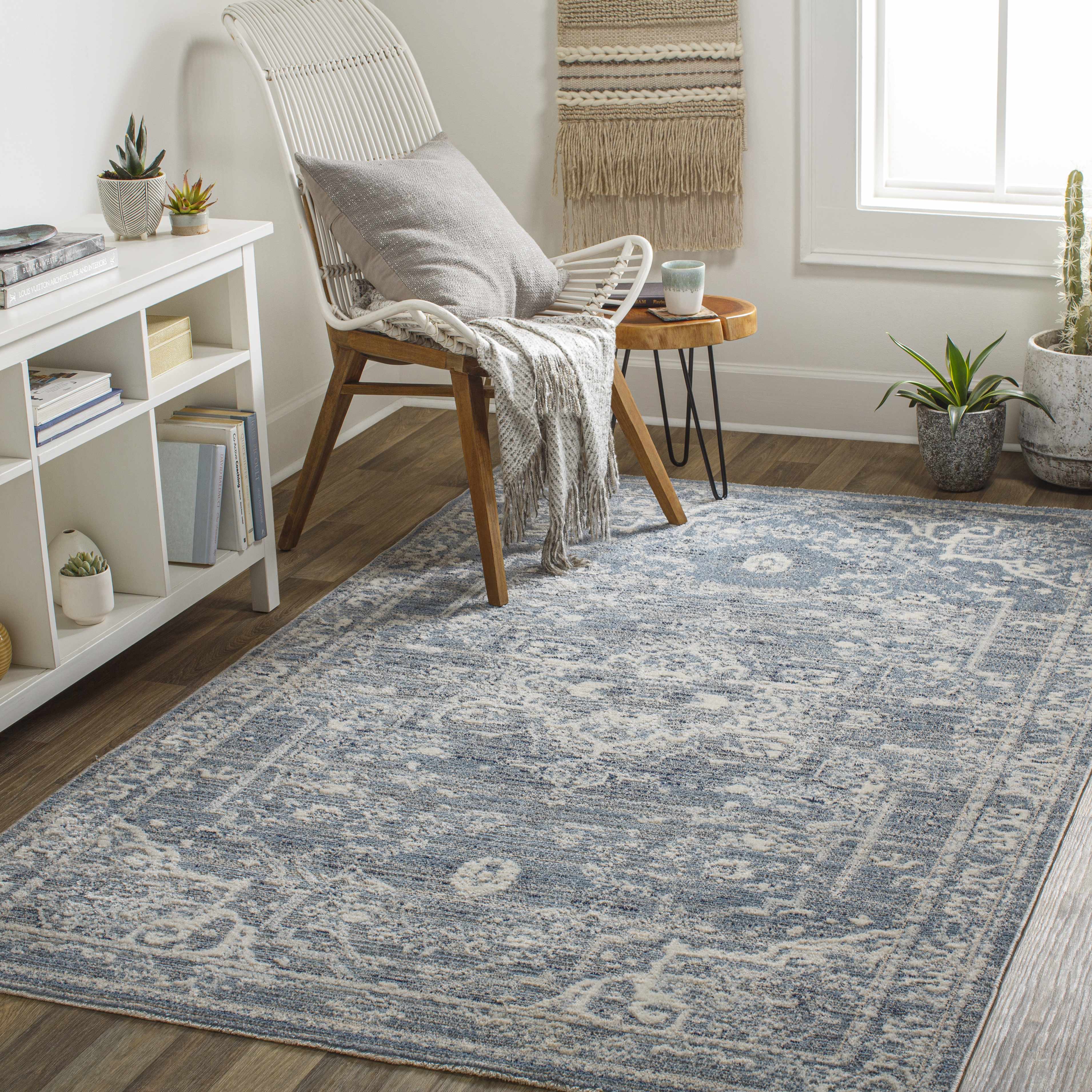 Buguey Blue Area Rug - Clearance - Image 2