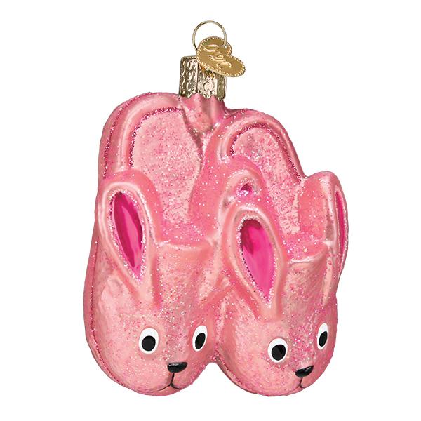 Bunny Slippers Ornament - Image 3