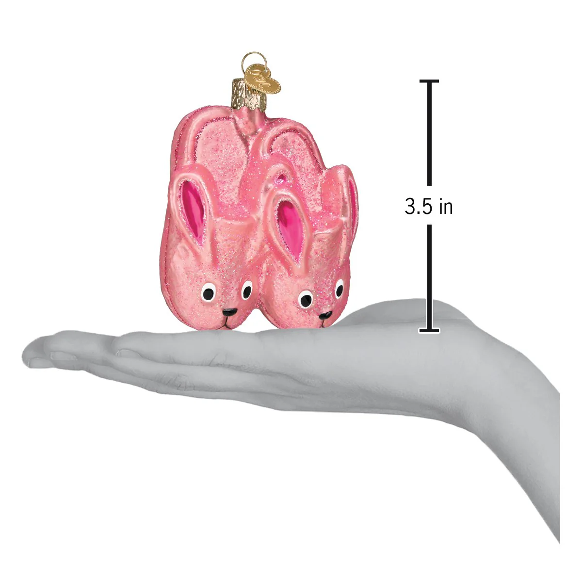 Bunny Slippers Ornament - Image 6