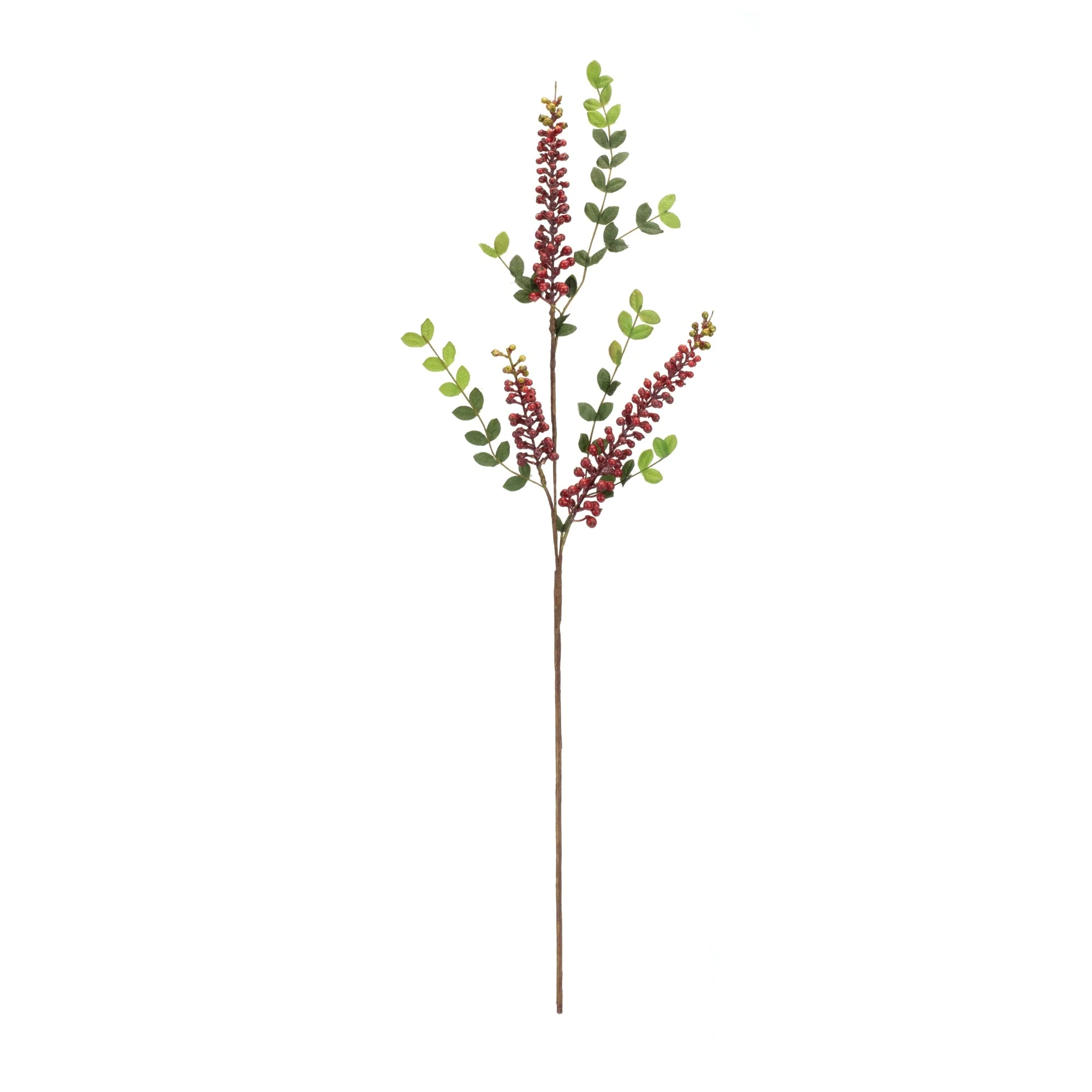 Burgandy Berry Foliage Spray (Set of 6) - Image 2