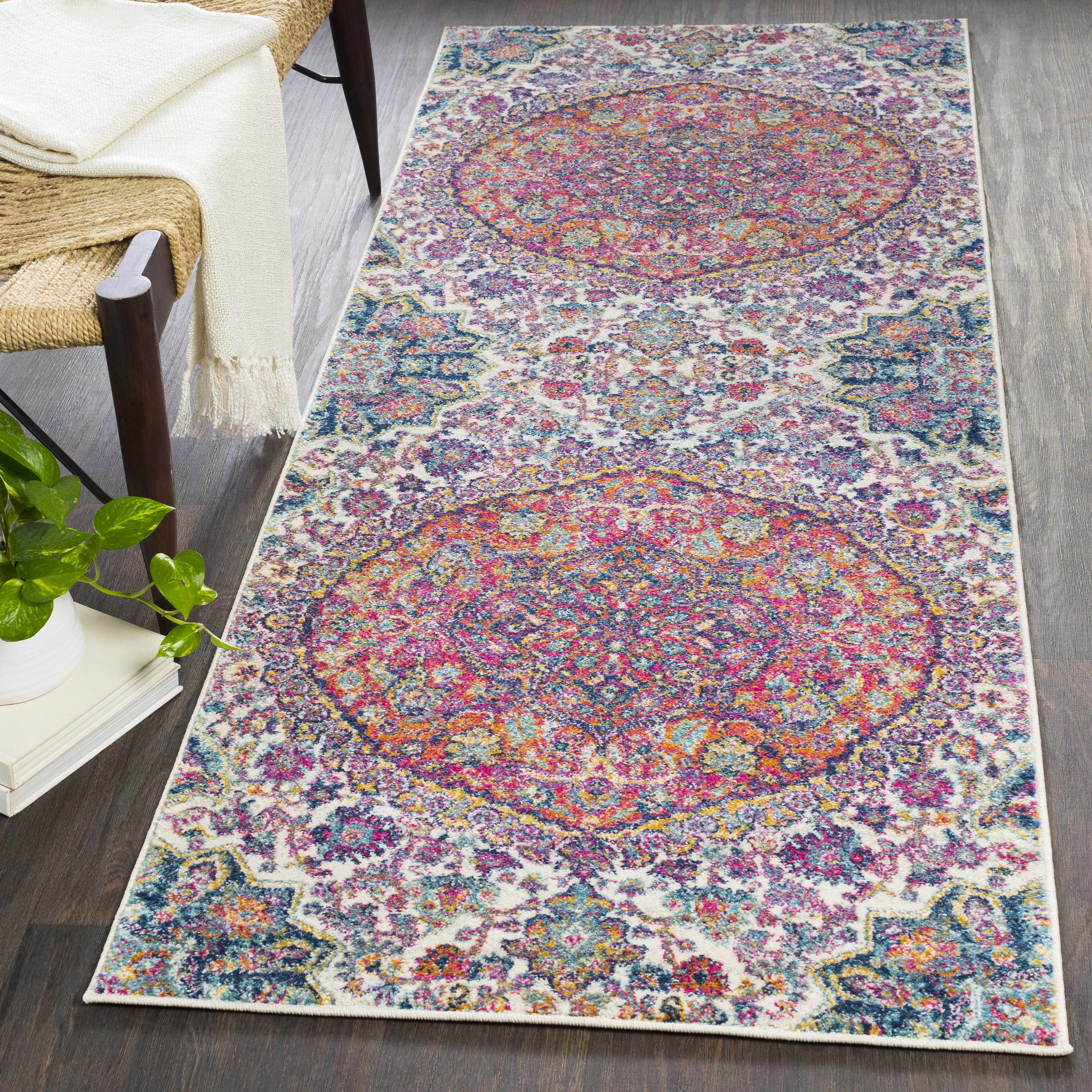 Burgandy Ojus Area Rug - Clearance - Image 3