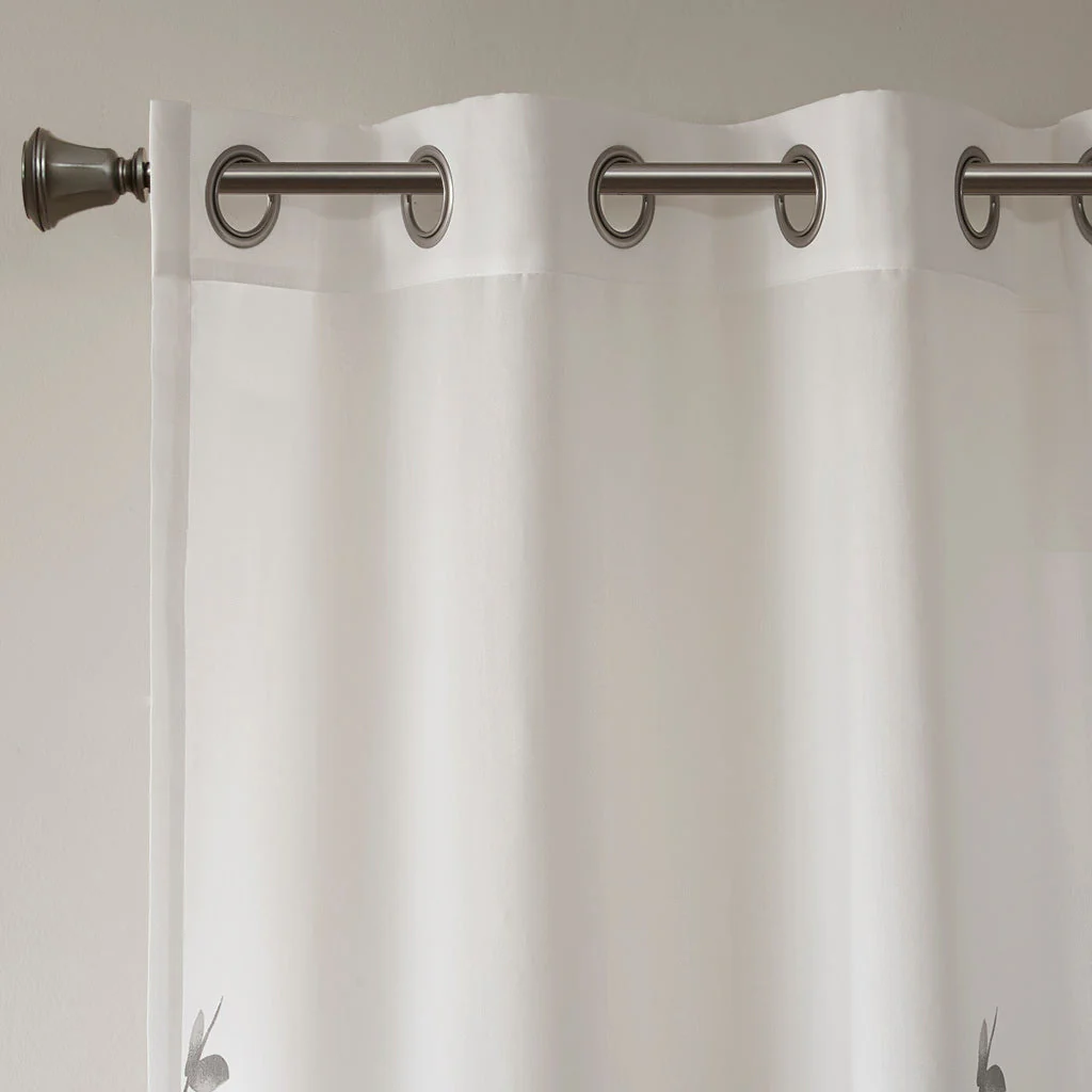 Burnout Printed Curtain Panel - Image 6
