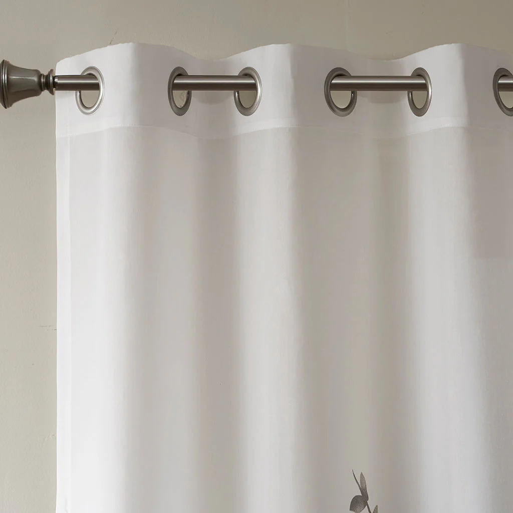 Burnout Printed Curtain Panel - Image 8