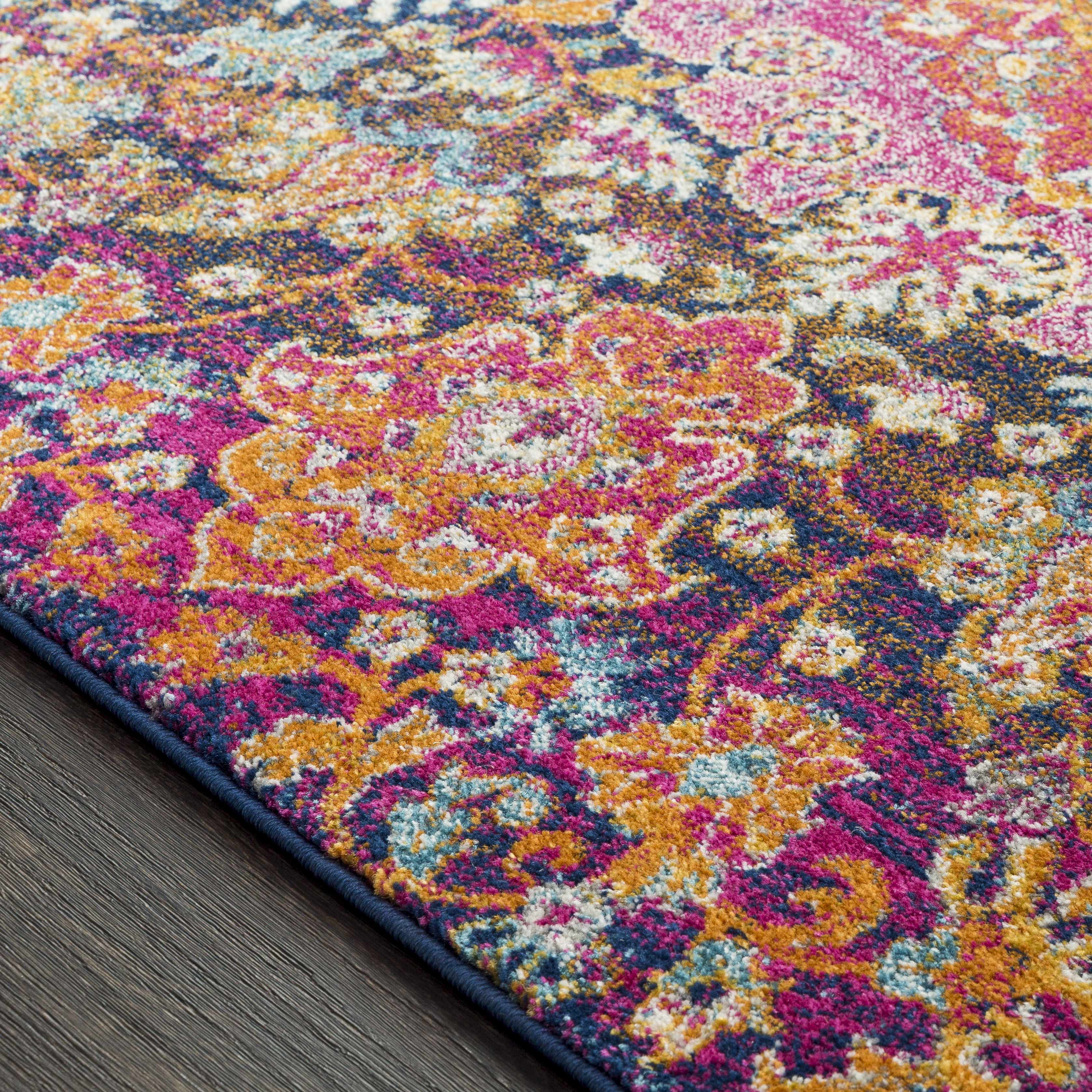 Burnt Orange Ojus Area Rug - Image 9