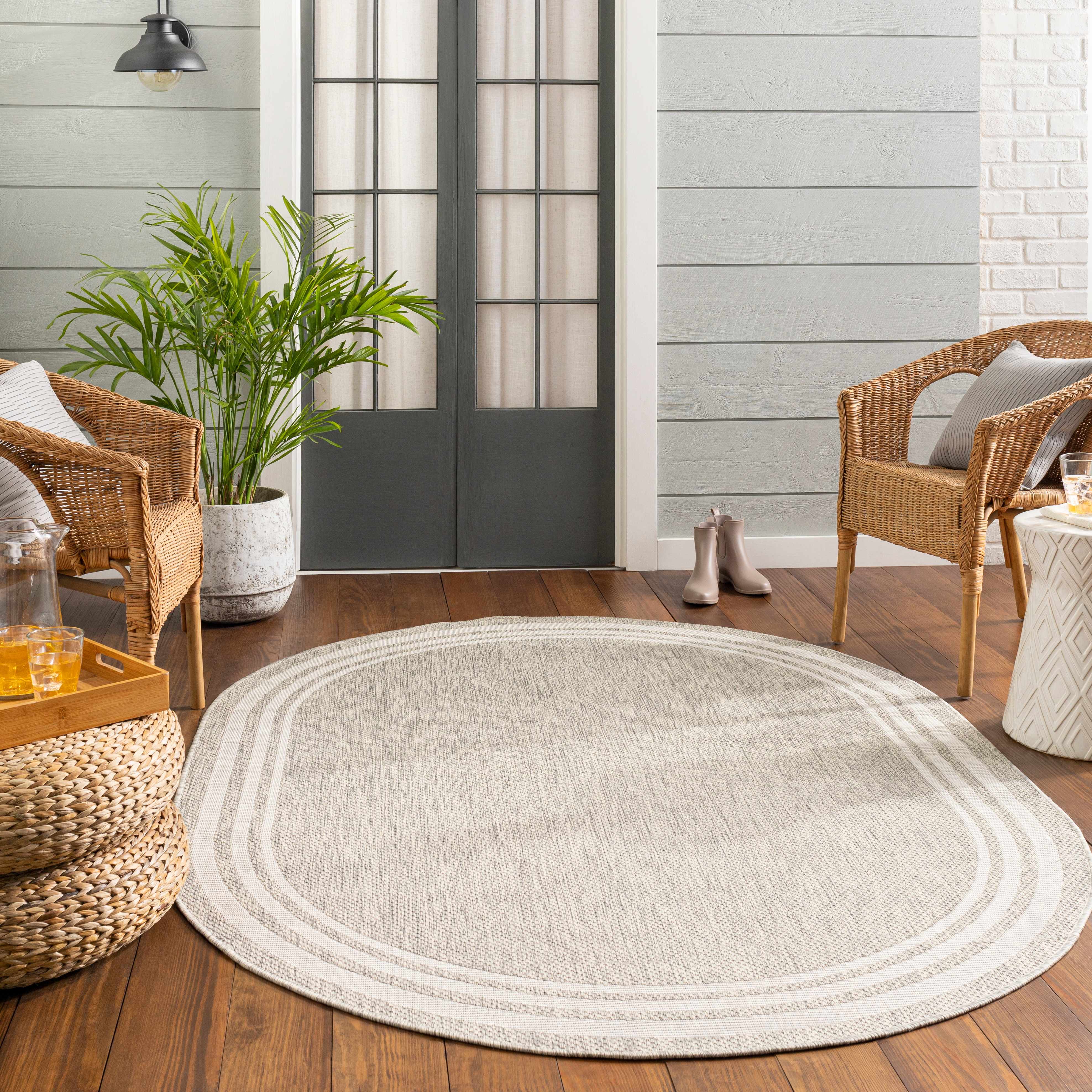 Burradoo Bordered Area Rug - Image 16