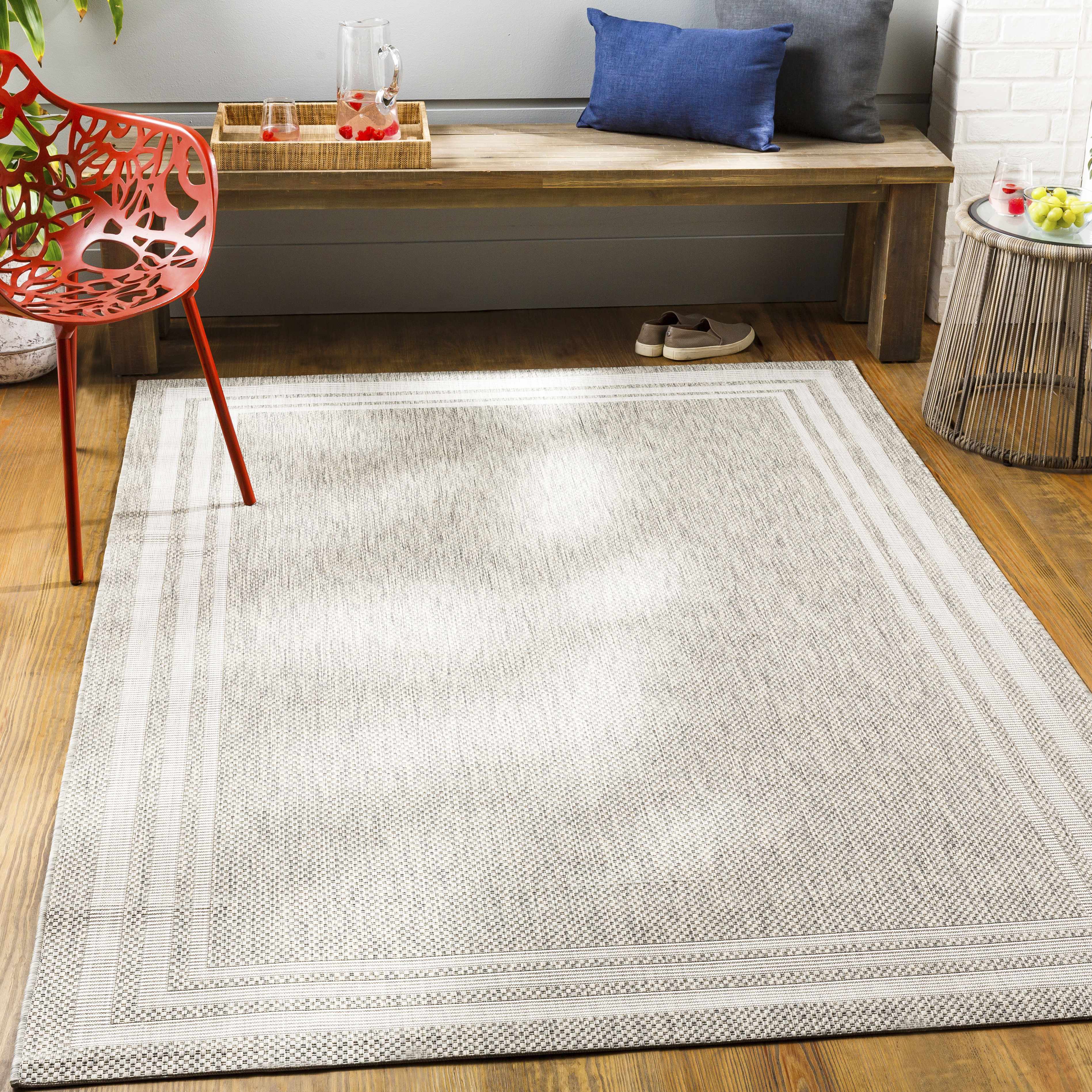 Burradoo Bordered Area Rug - Image 2