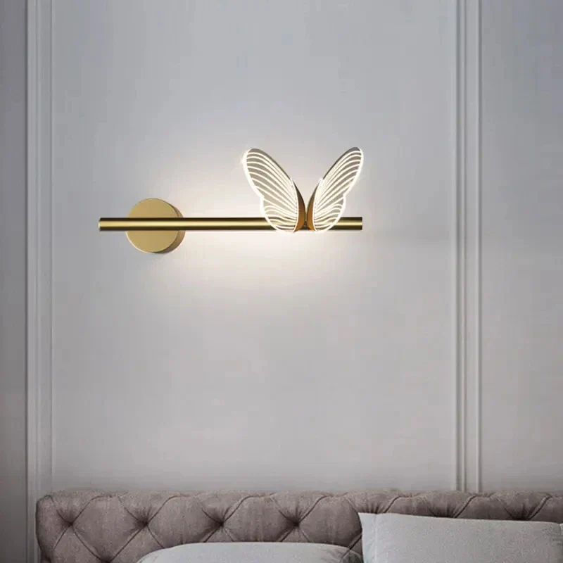 Butterfly LED Wall Lamp Night Light for Bedroom Living Room Home Decor - Image 4