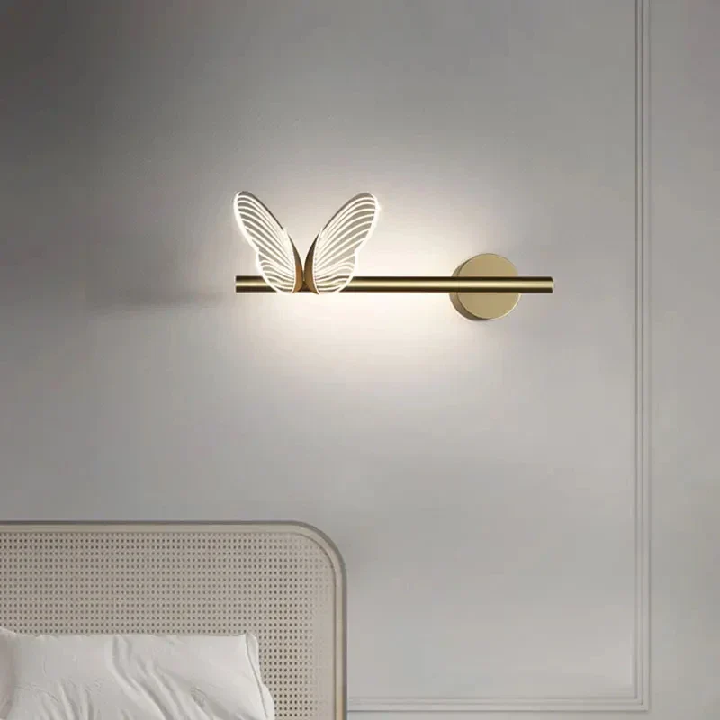 Butterfly LED Wall Lamp Night Light for Bedroom Living Room Home Decor - Image 5