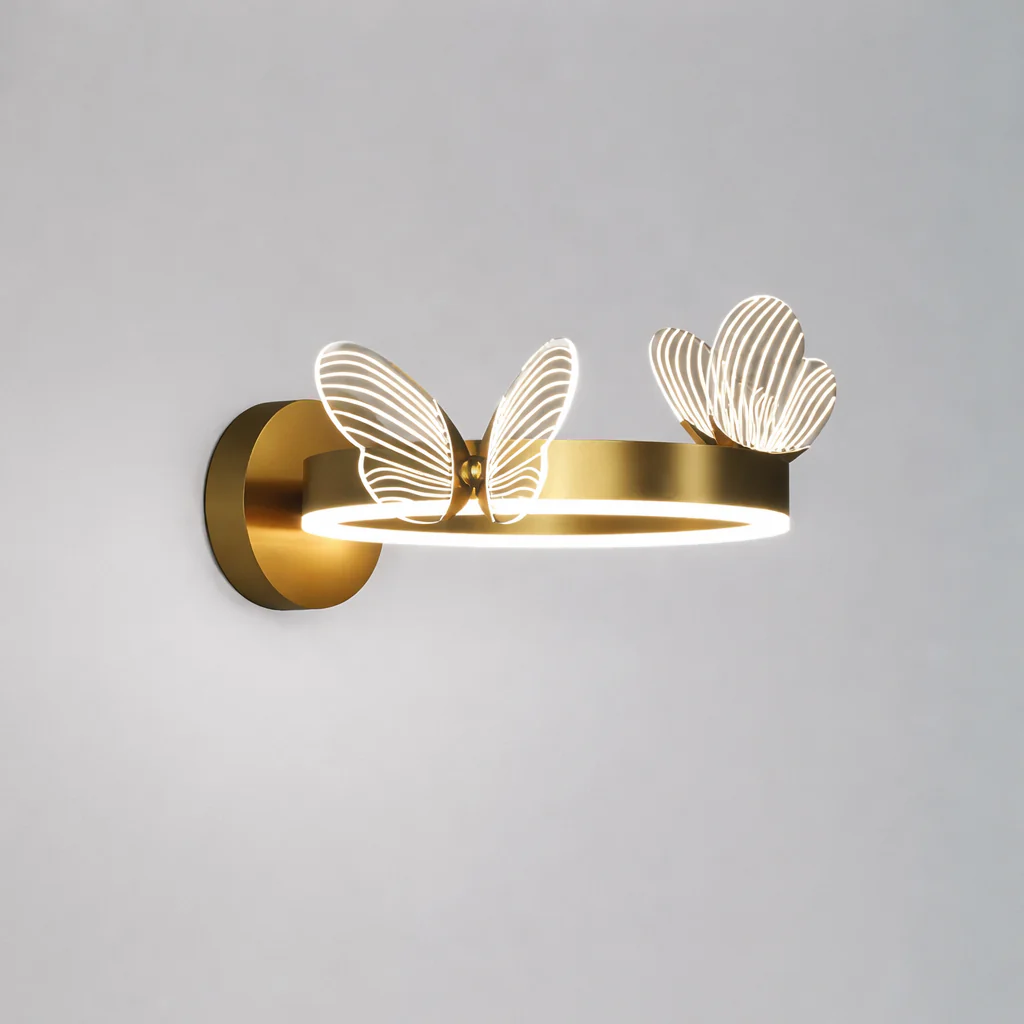 Butterfly LED Wall Lamp Night Light for Bedroom Living Room Home Decor - Image 9