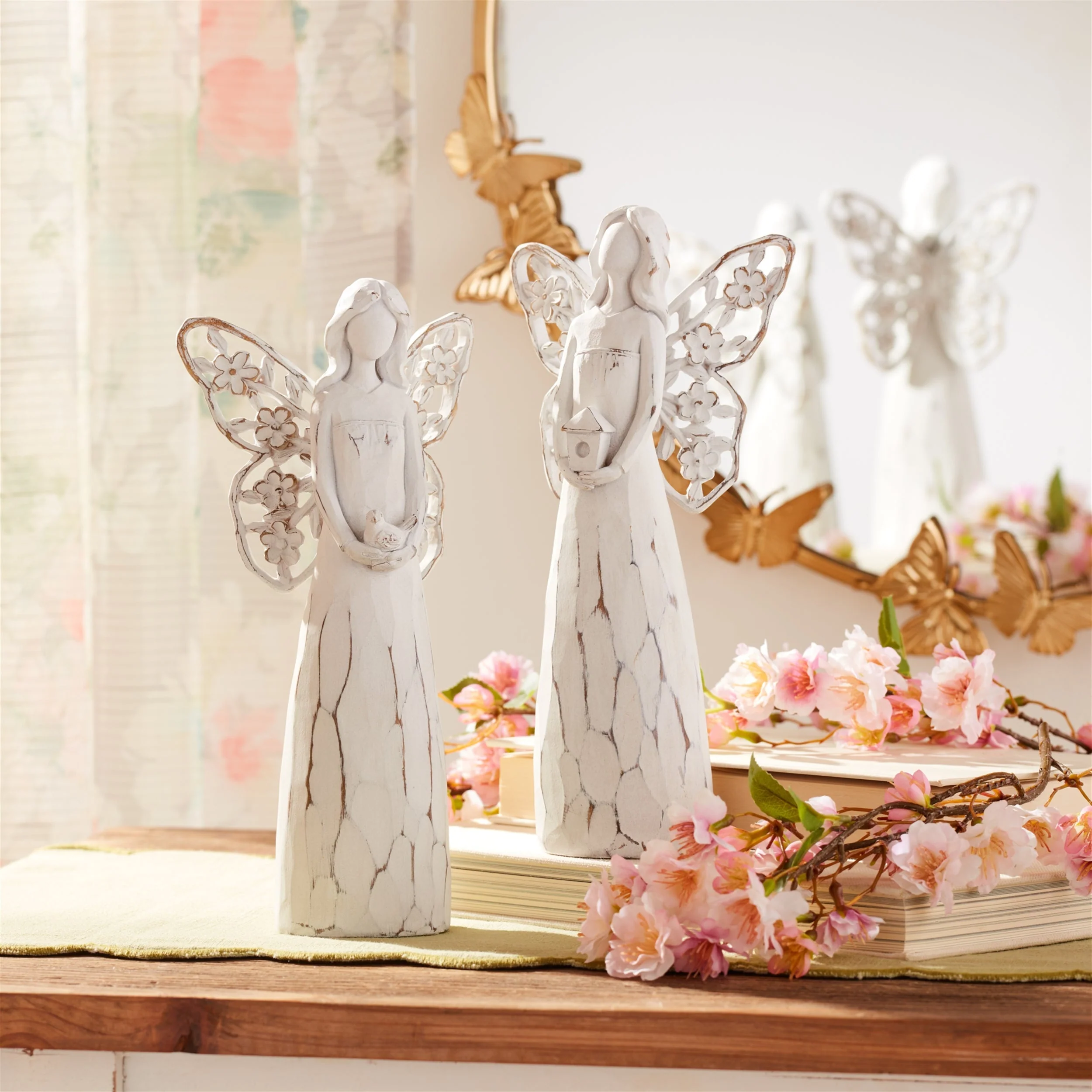 Butterfly Wing Angel Figurine (Set of 4) - Image 2