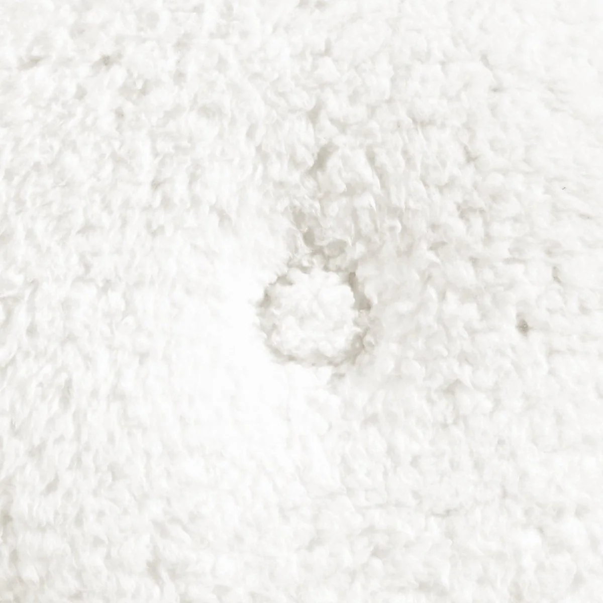 Button Soft Sherpa Round Throw Pillow - Image 14