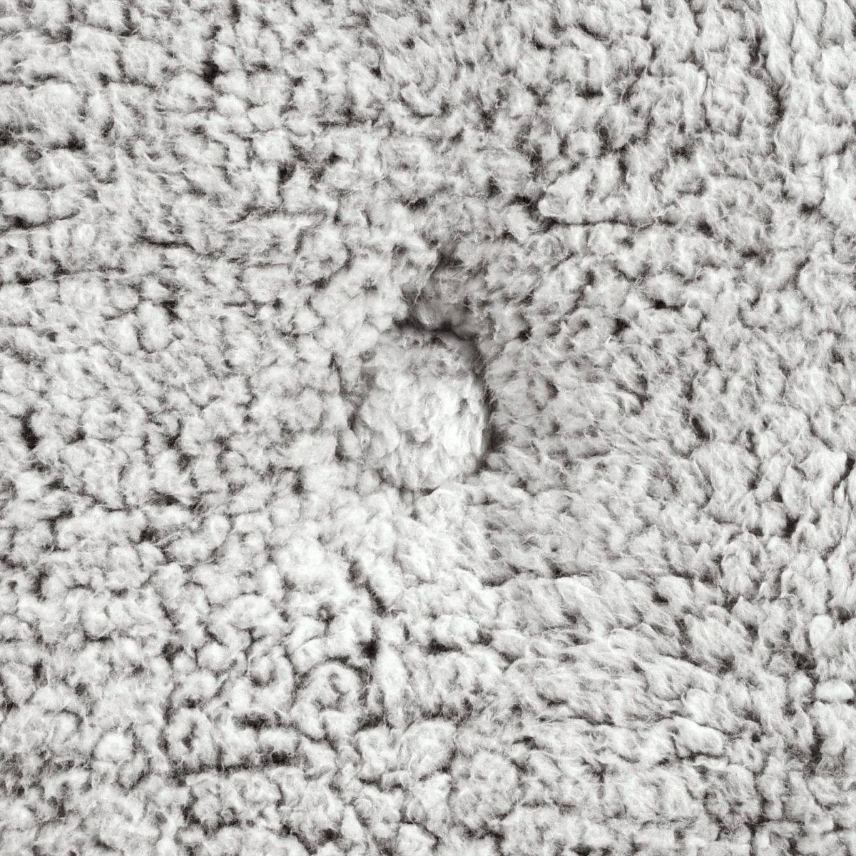 Button Soft Sherpa Round Throw Pillow - Image 15