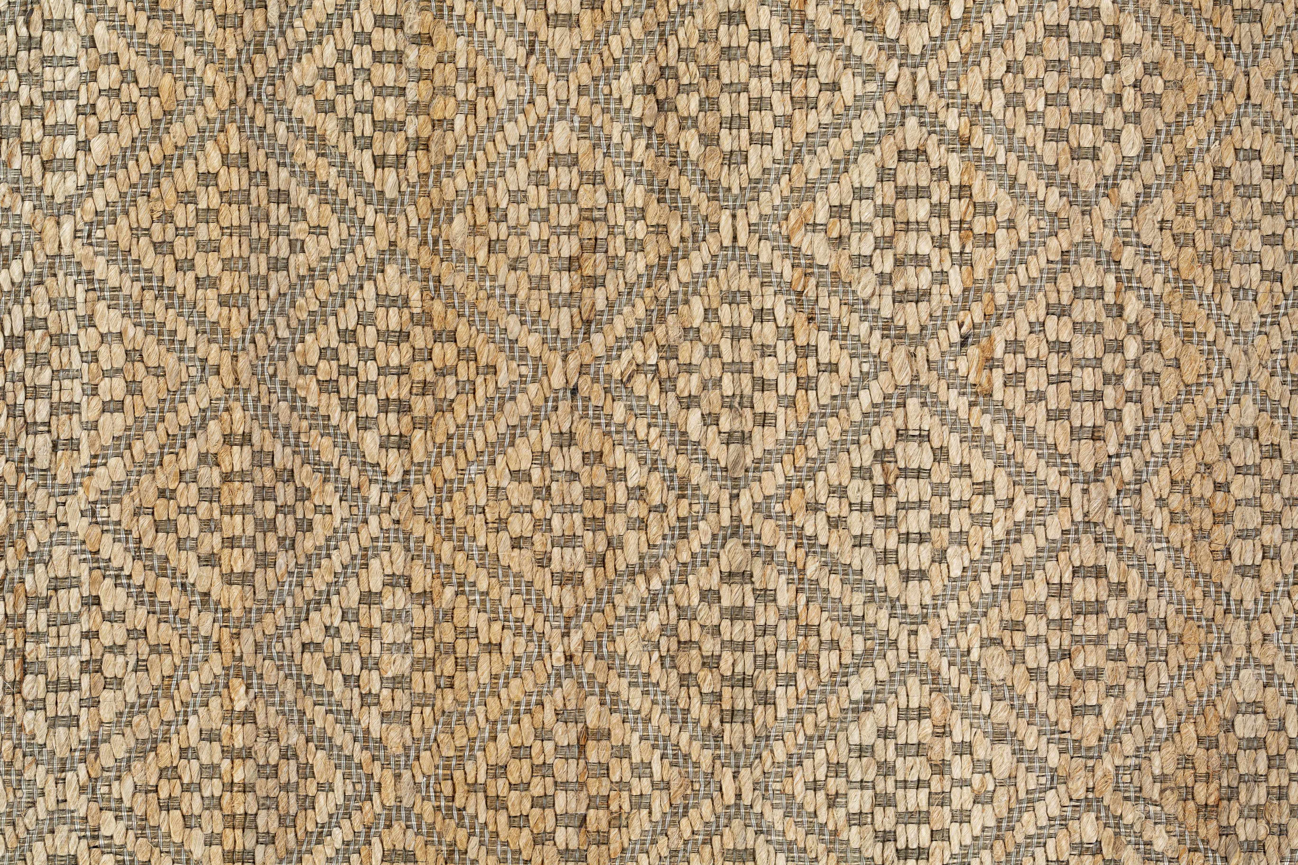 Buwoi Hand Woven Tan Jute Rug - Clearance - Image 6