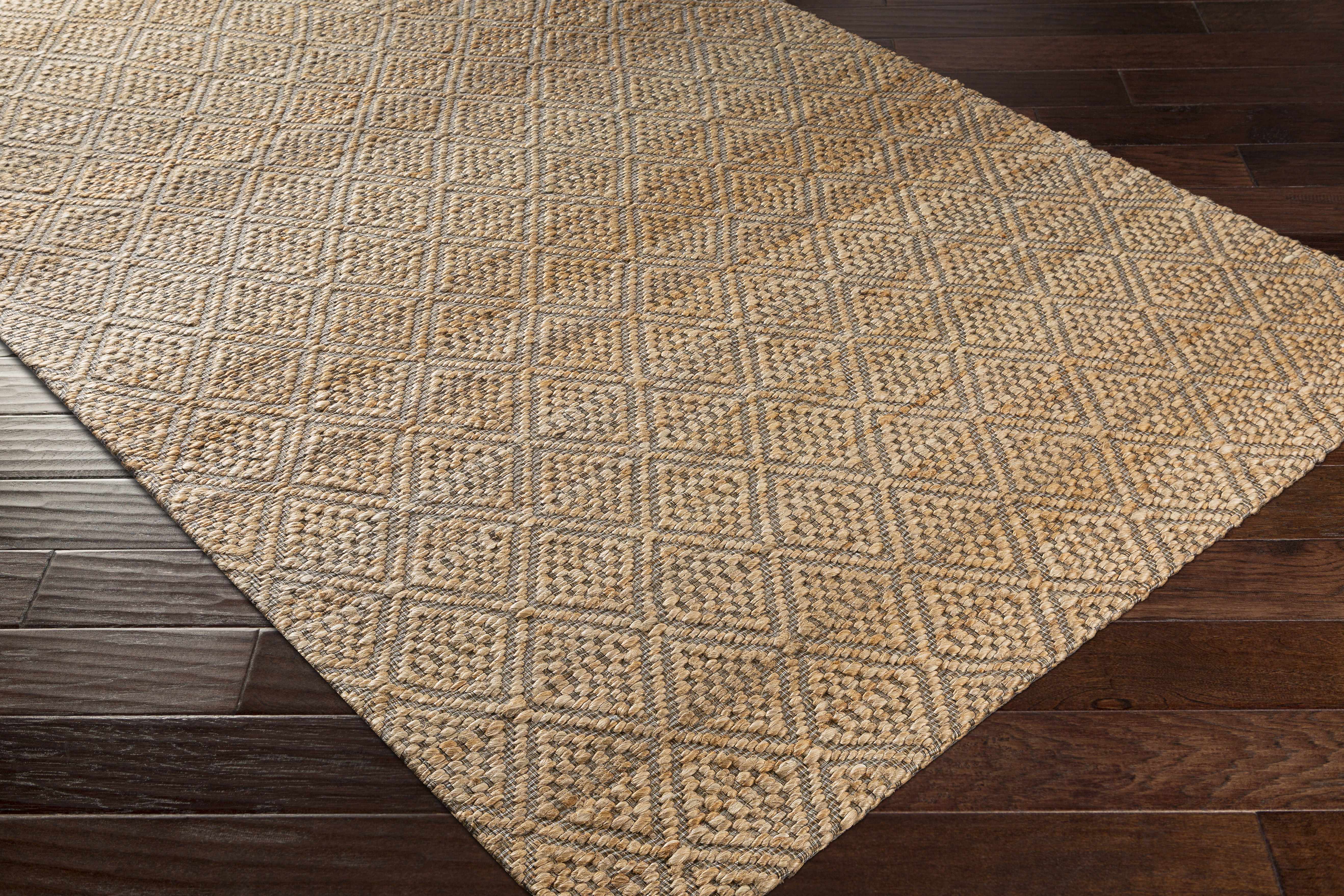 Buwoi Hand Woven Tan Jute Rug - Clearance - Image 8