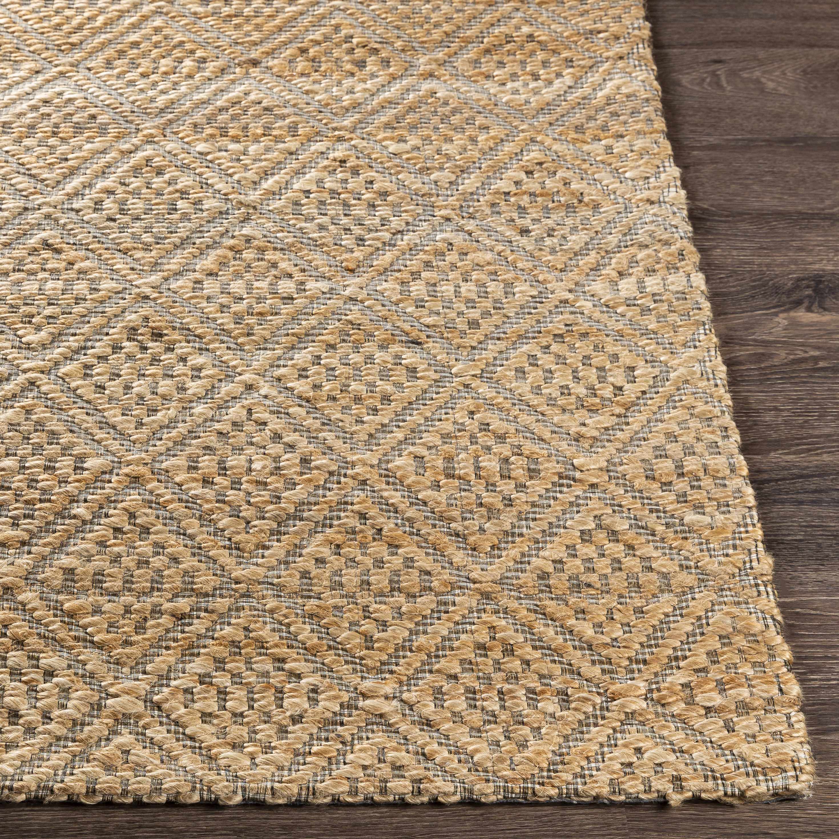 Buwoi Hand Woven Tan Jute Rug - Clearance - Image 9