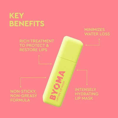 BYOMA Duo Gift Set Liptide Lip Mask and pH Lip Oil 2pc - Imperfect Box - Image 5