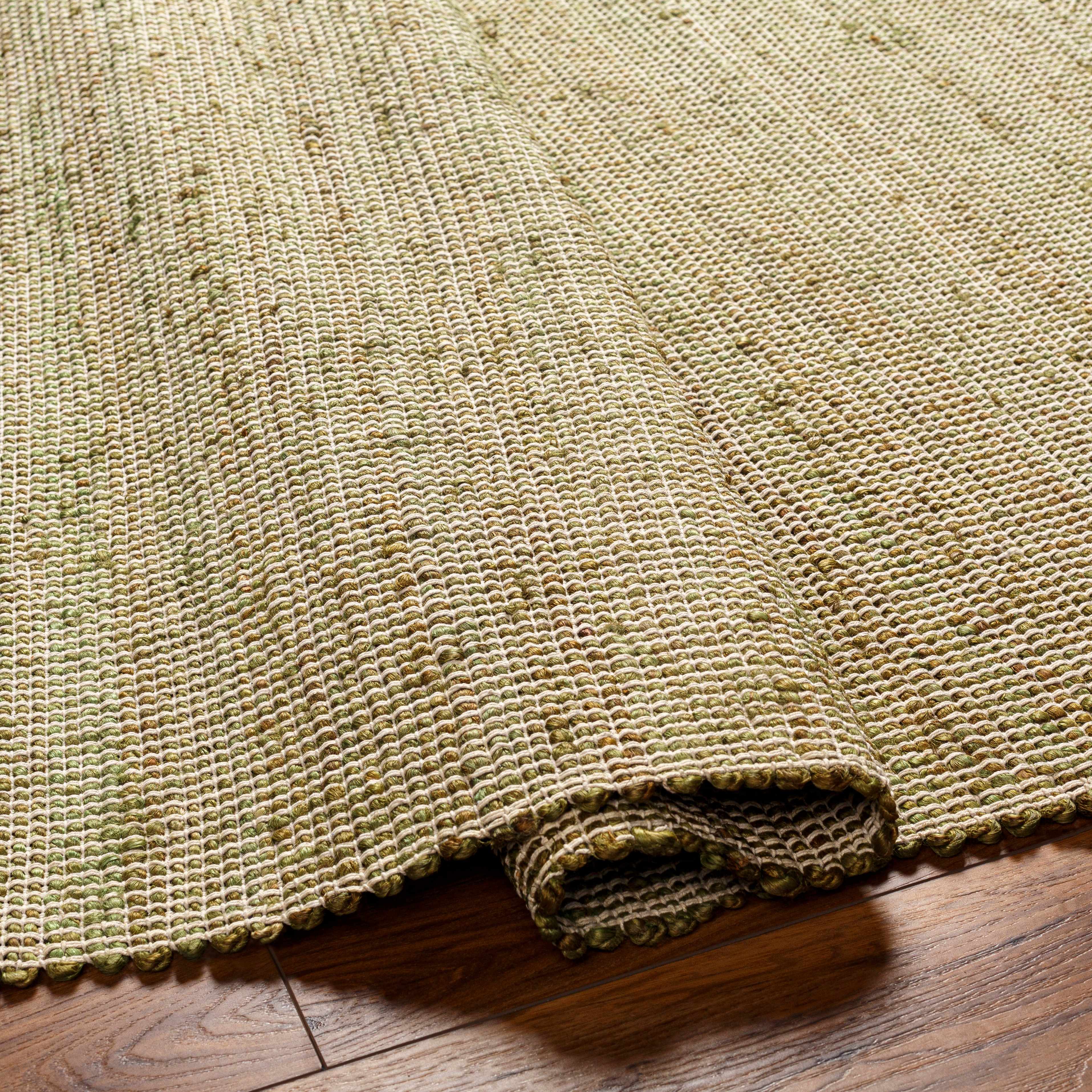 Byrne Green Area Rug - Clearance - Image 5