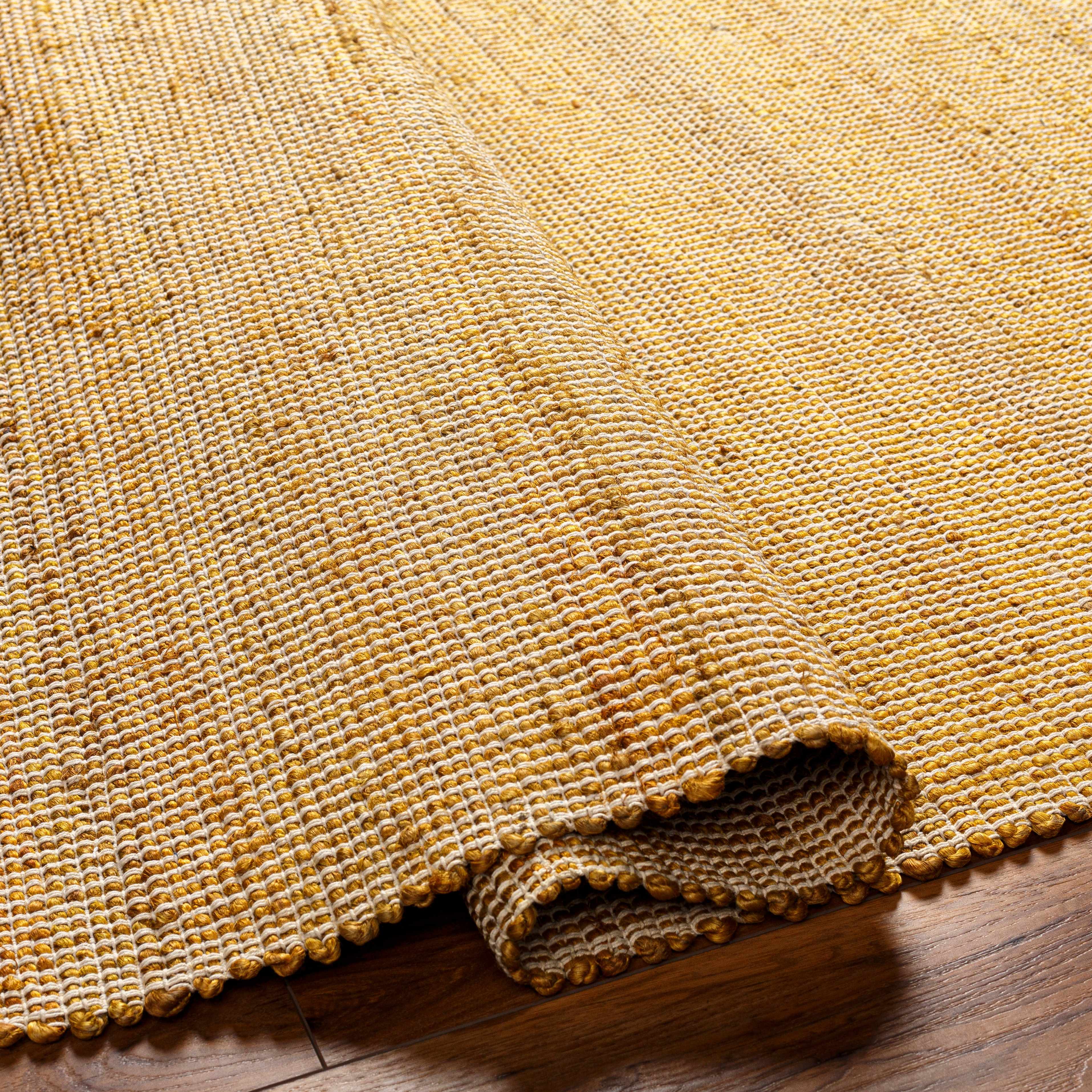 Byrne Tan Area Rug - Clearance - Image 5