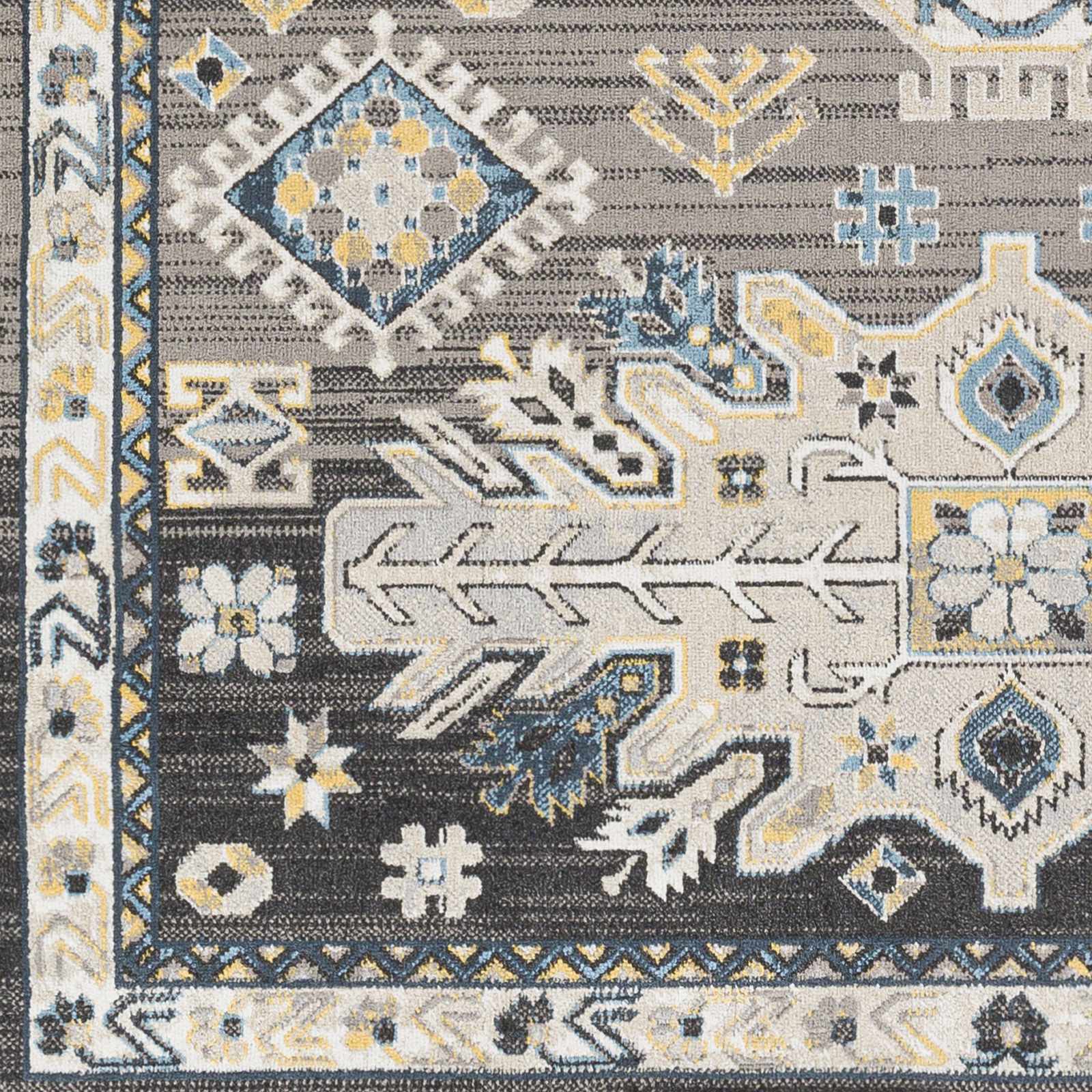 Cabacungan Black & Blue Washable Rug - Clearance - Image 6