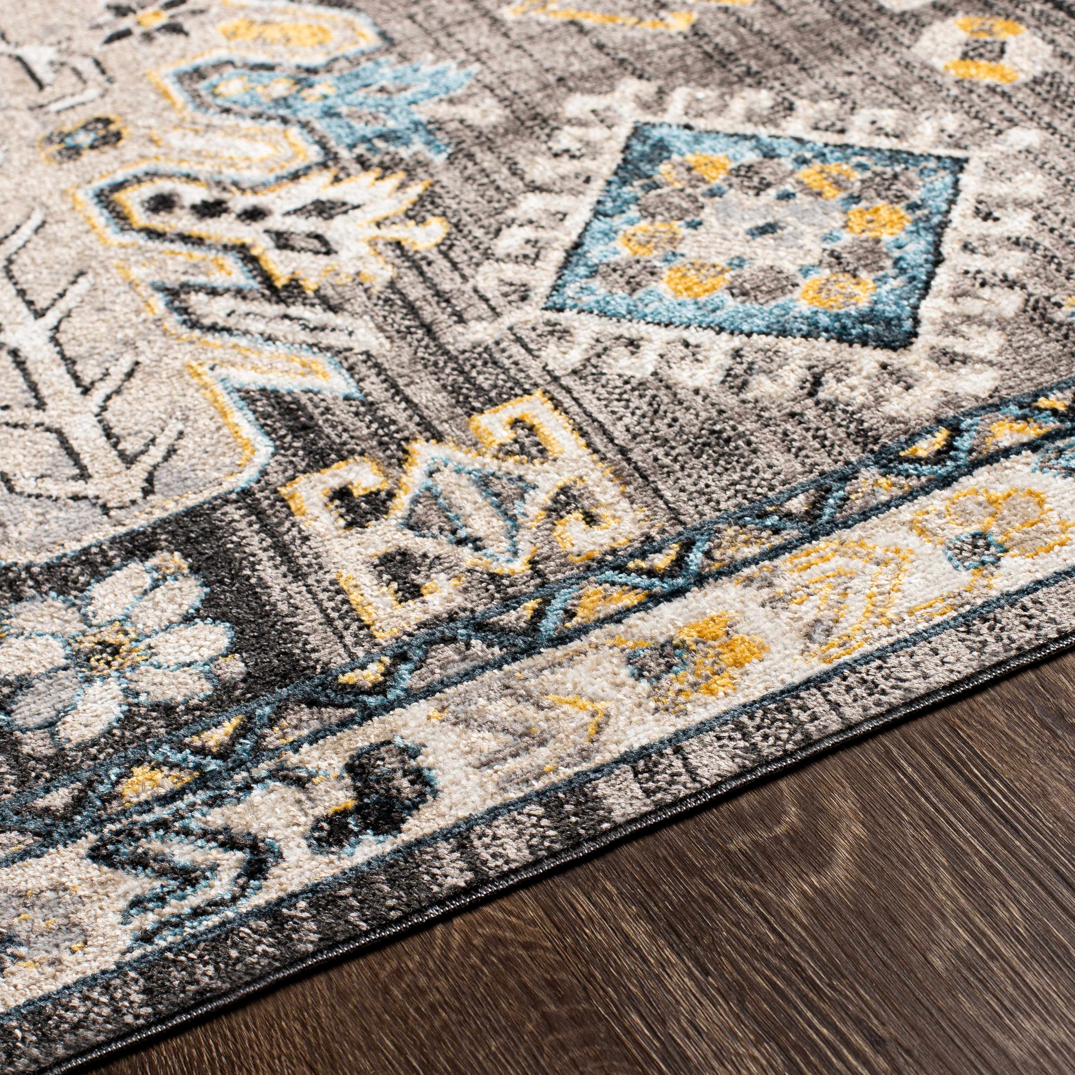 Cabacungan Black & Blue Washable Rug - Clearance - Image 9