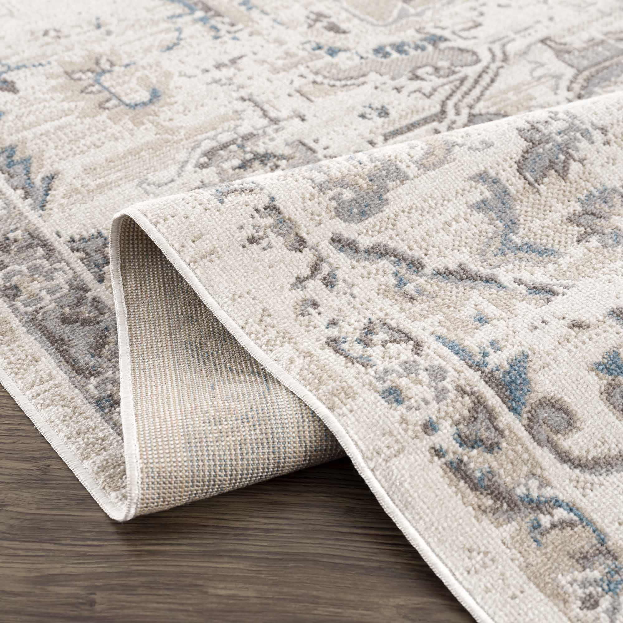 Cabacungan Cream Washable Area Rug - Clearance - Image 7