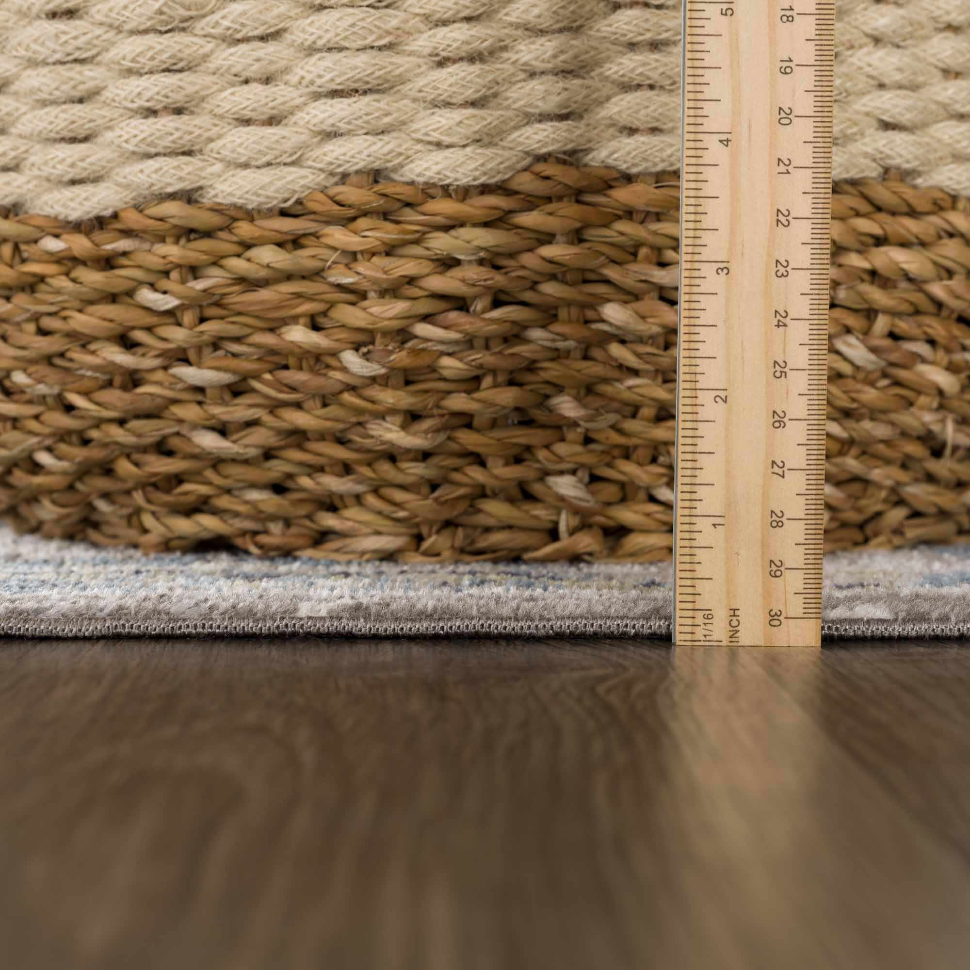 Cabacungan Gray & Blue Washable Area Rug - Image 13