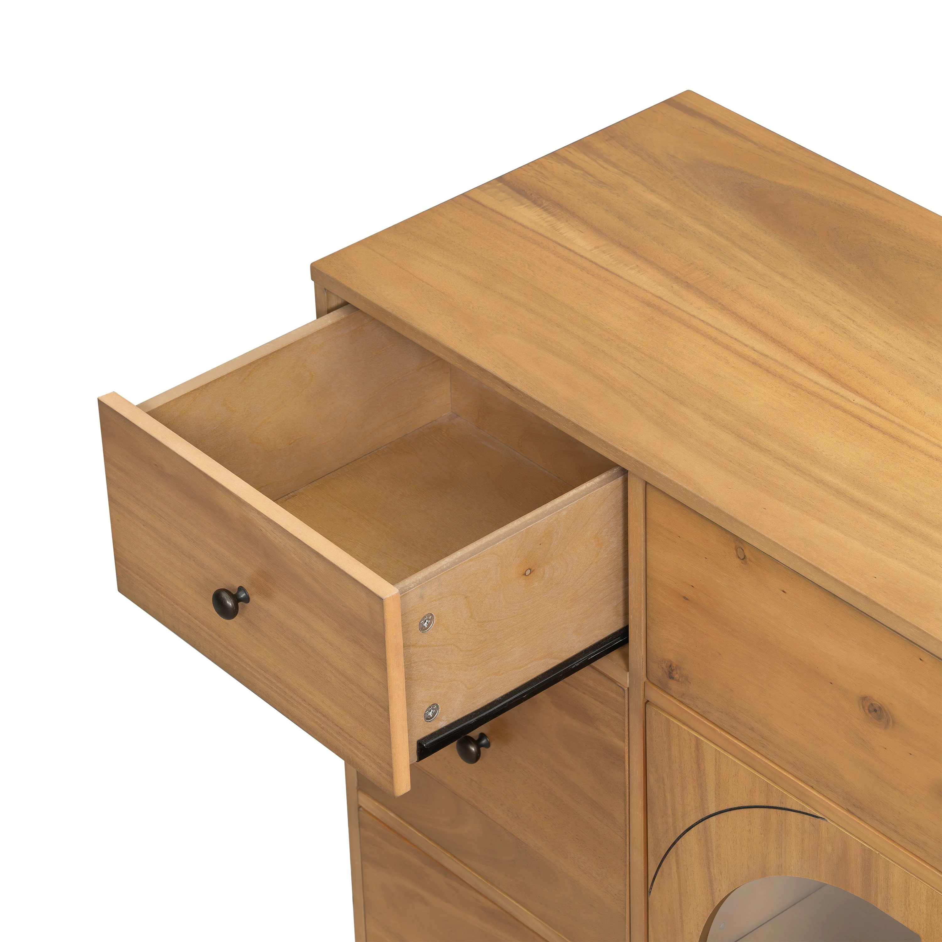 Cabinet with Storage for Living and Dining Room Entrance - Image 12