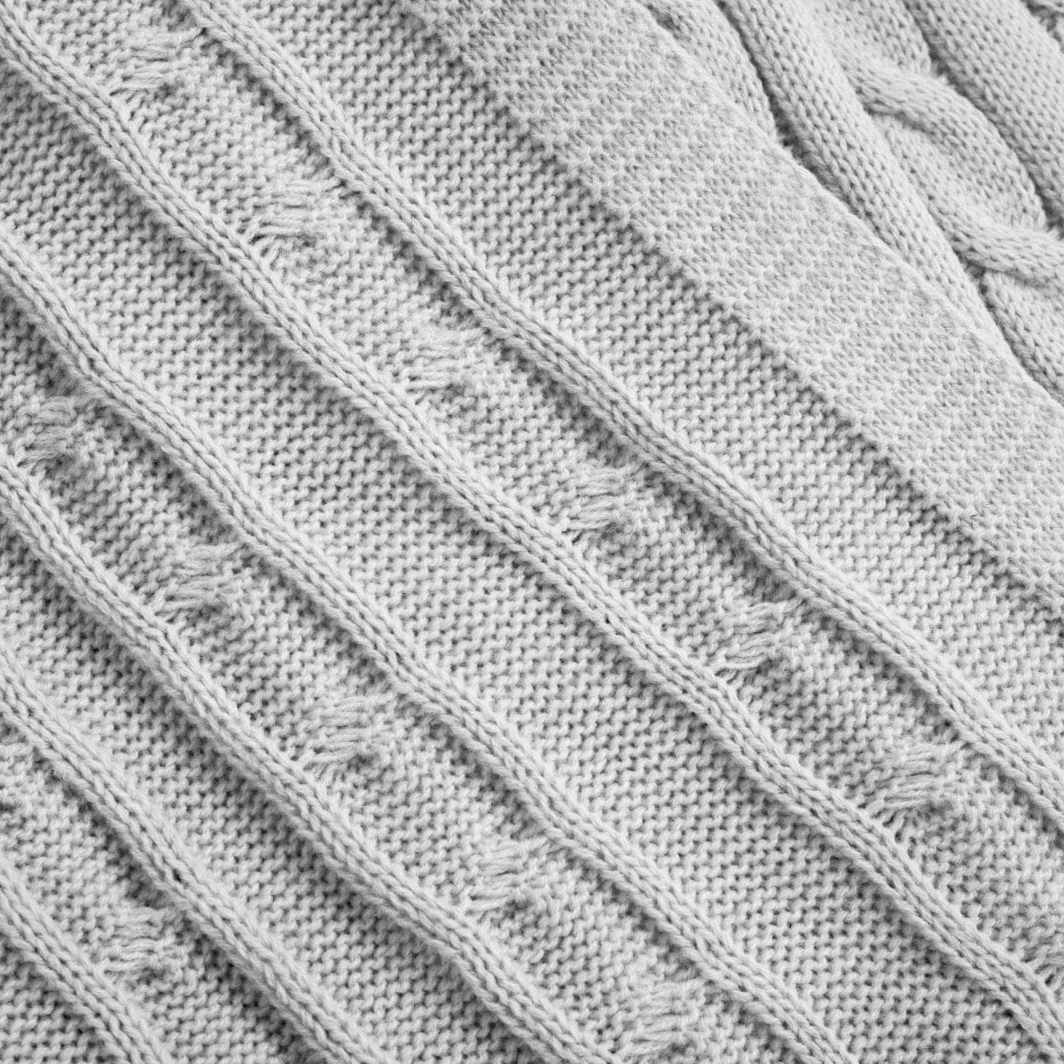 Cable Soft Knitted Blanket/Coverlet - Image 10