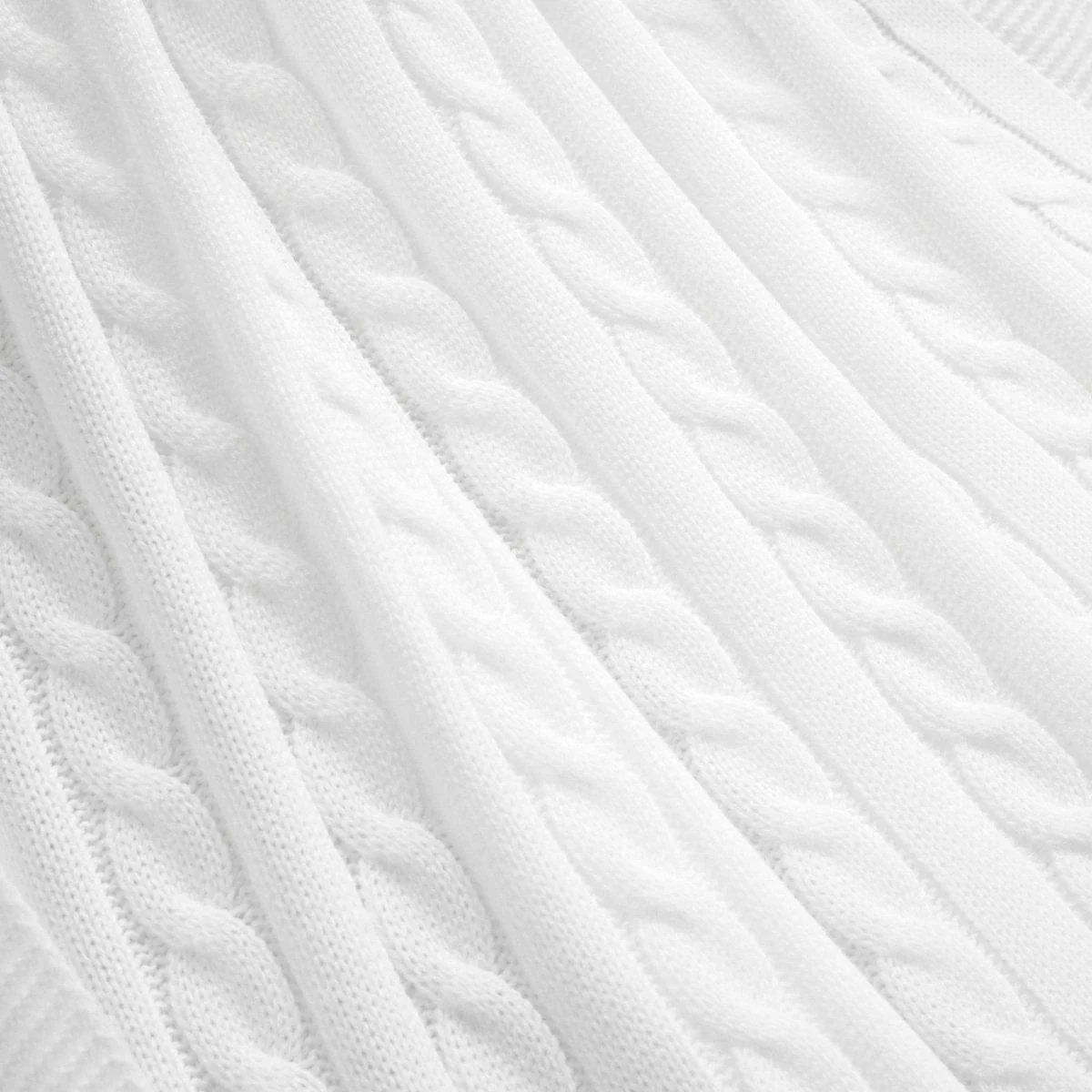 Cable Soft Knitted Throw - Image 4