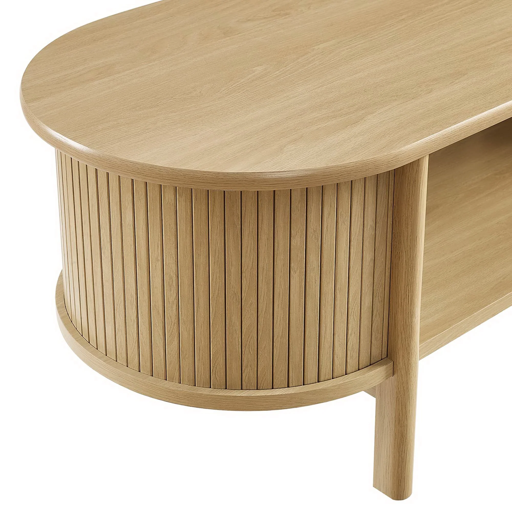 Cadence Coffee Table by Modway Mid-Century Modern Rubberwood - Image 8