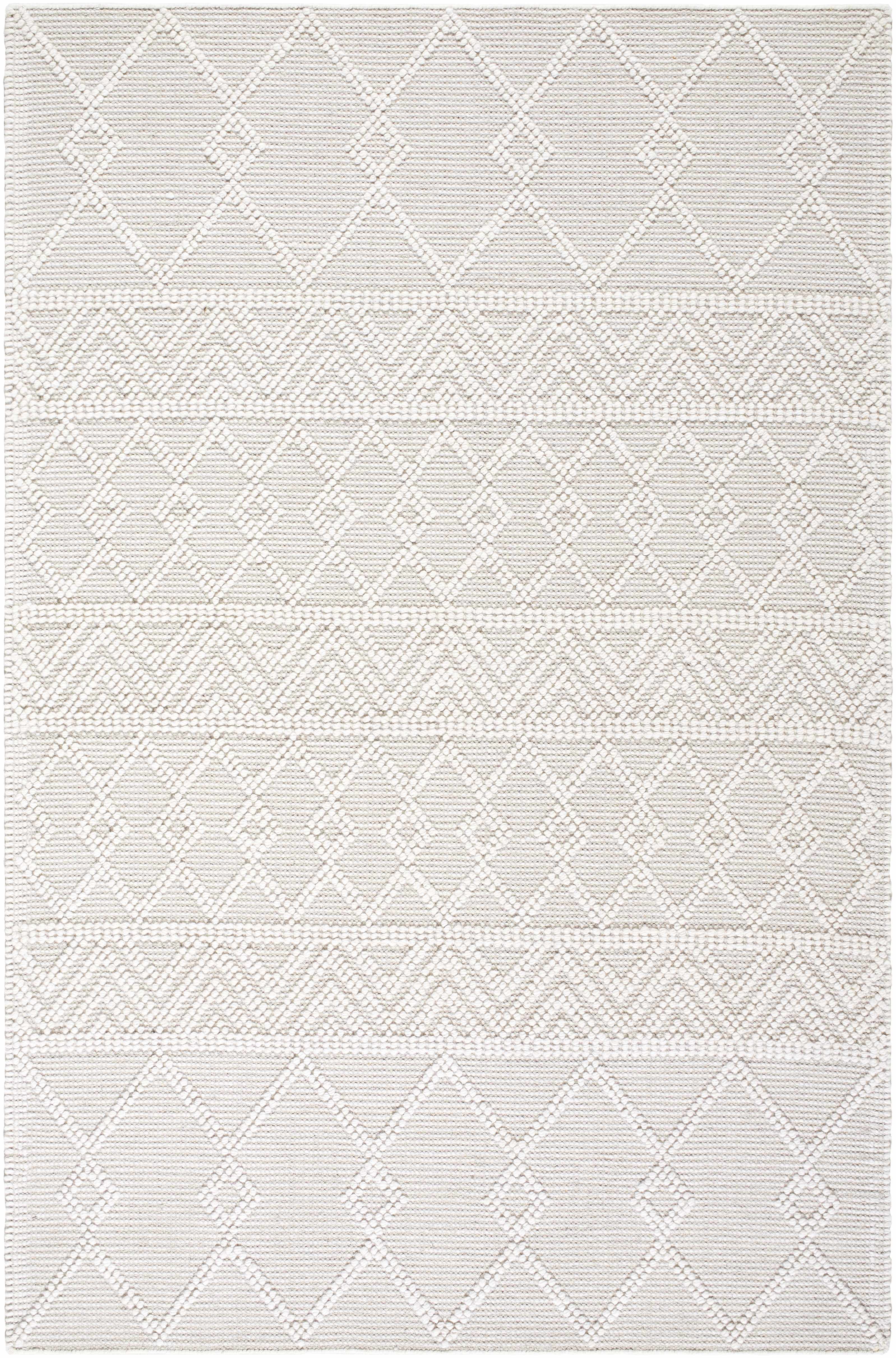 Caelum White Wool-Blend Rug - Image 8