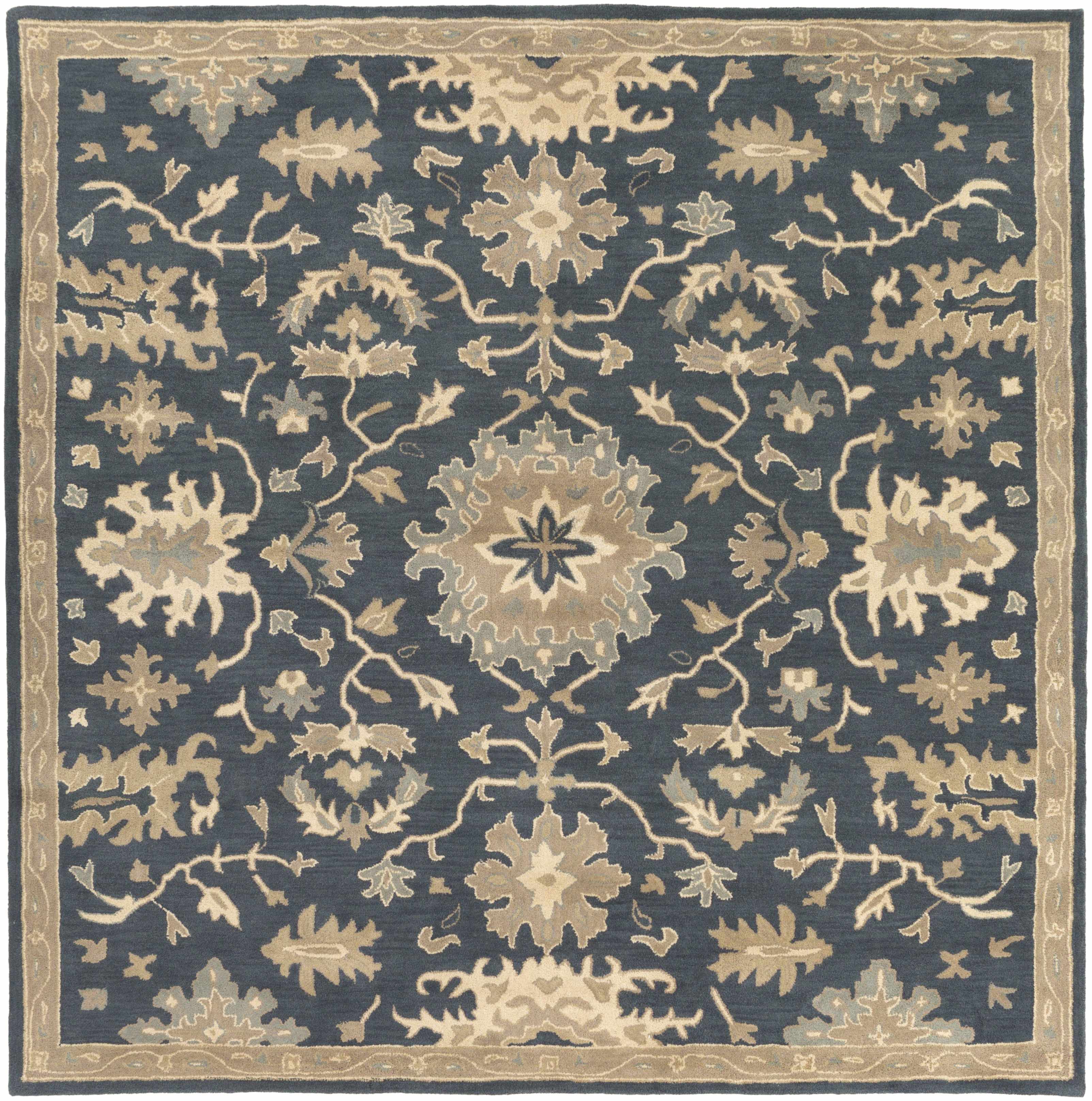 Caesar 1154 Navy Wool Rug - Image 11