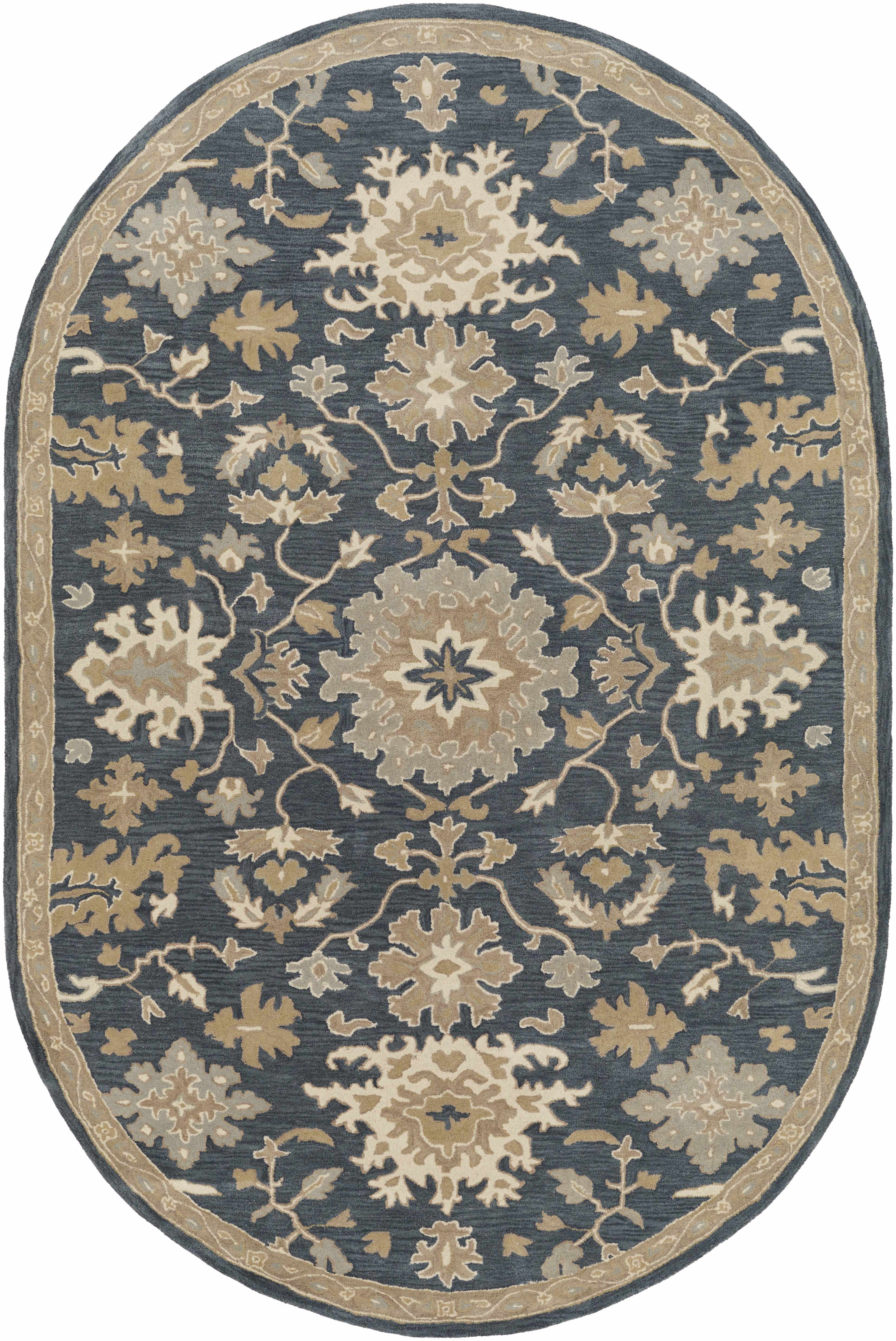 Caesar 1154 Navy Wool Rug - Image 17