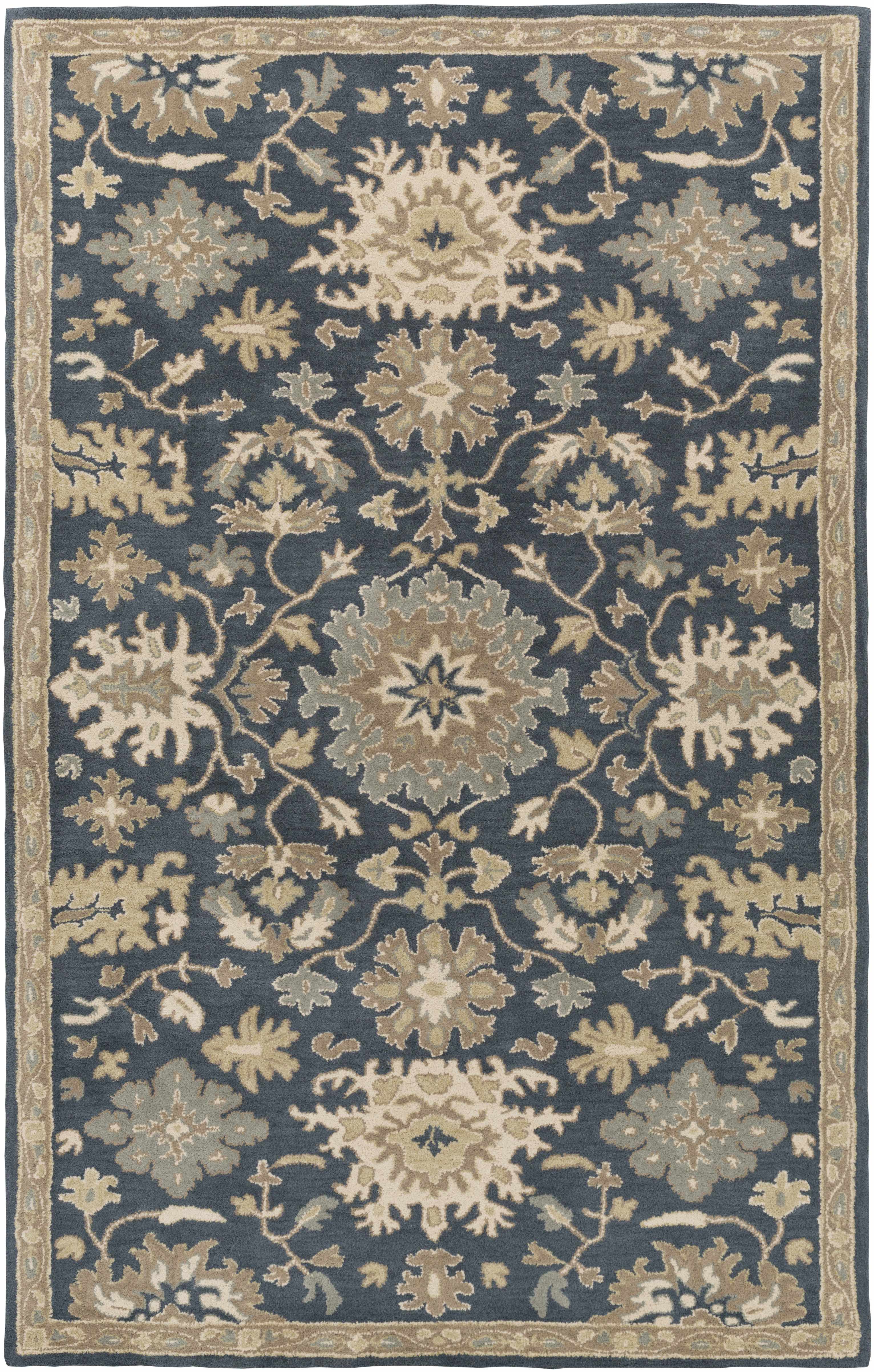 Caesar 1154 Navy Wool Rug - Image 20