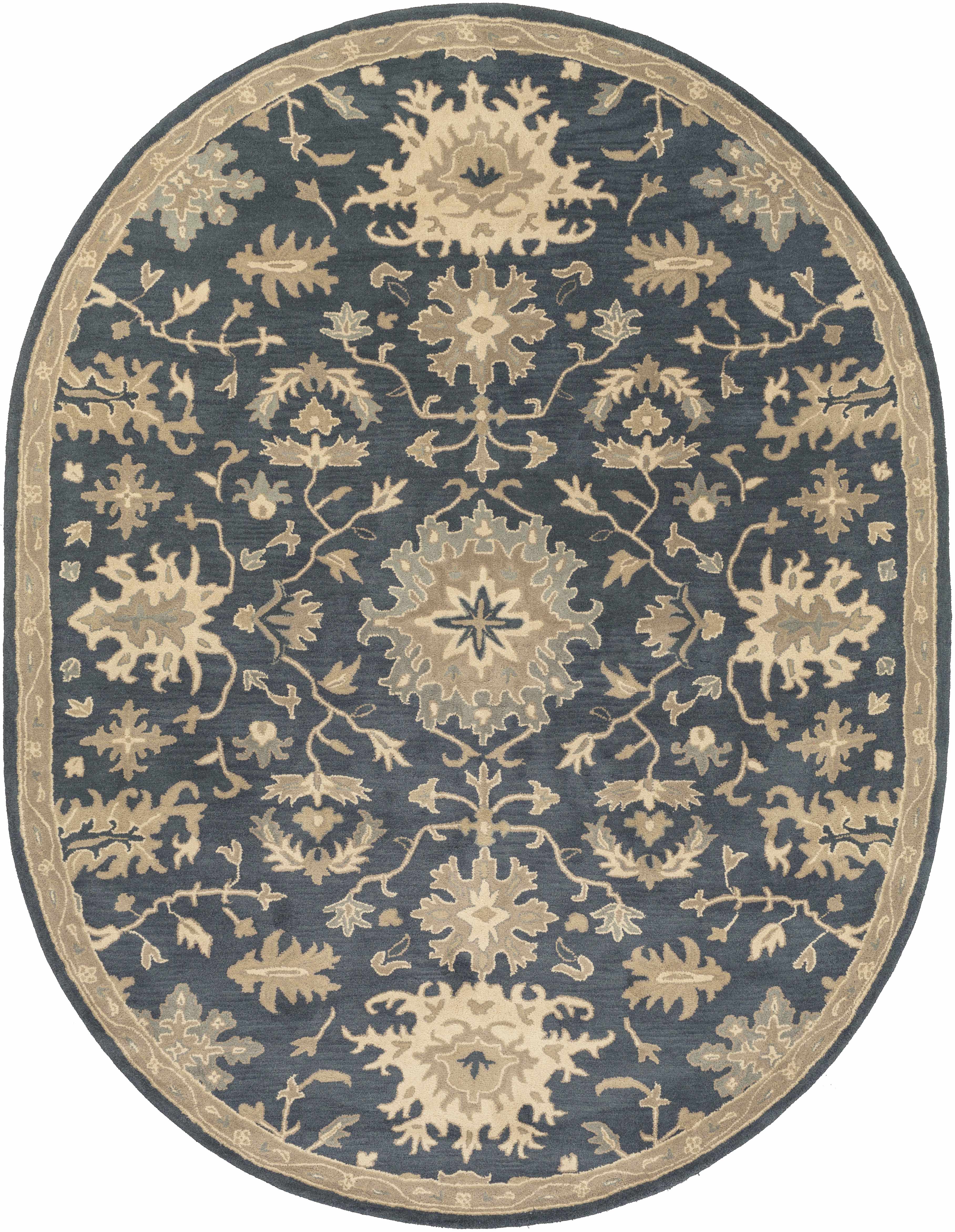 Caesar 1154 Navy Wool Rug - Image 21